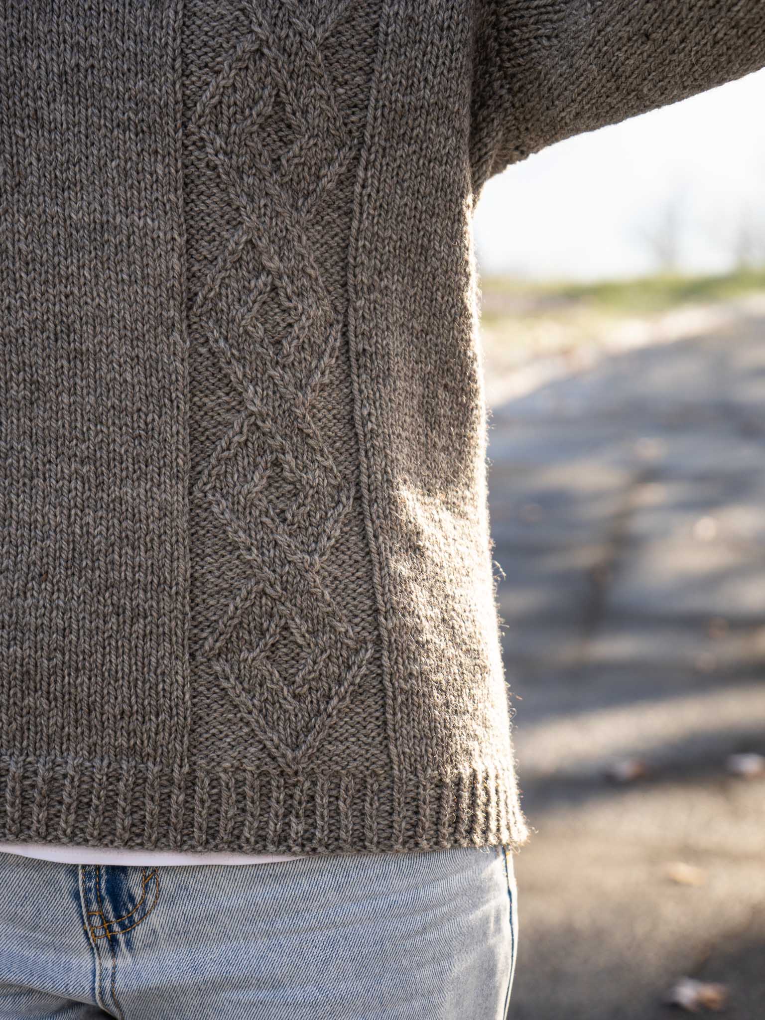 Thrifted <br/><small>sweater knitting pattern</small>