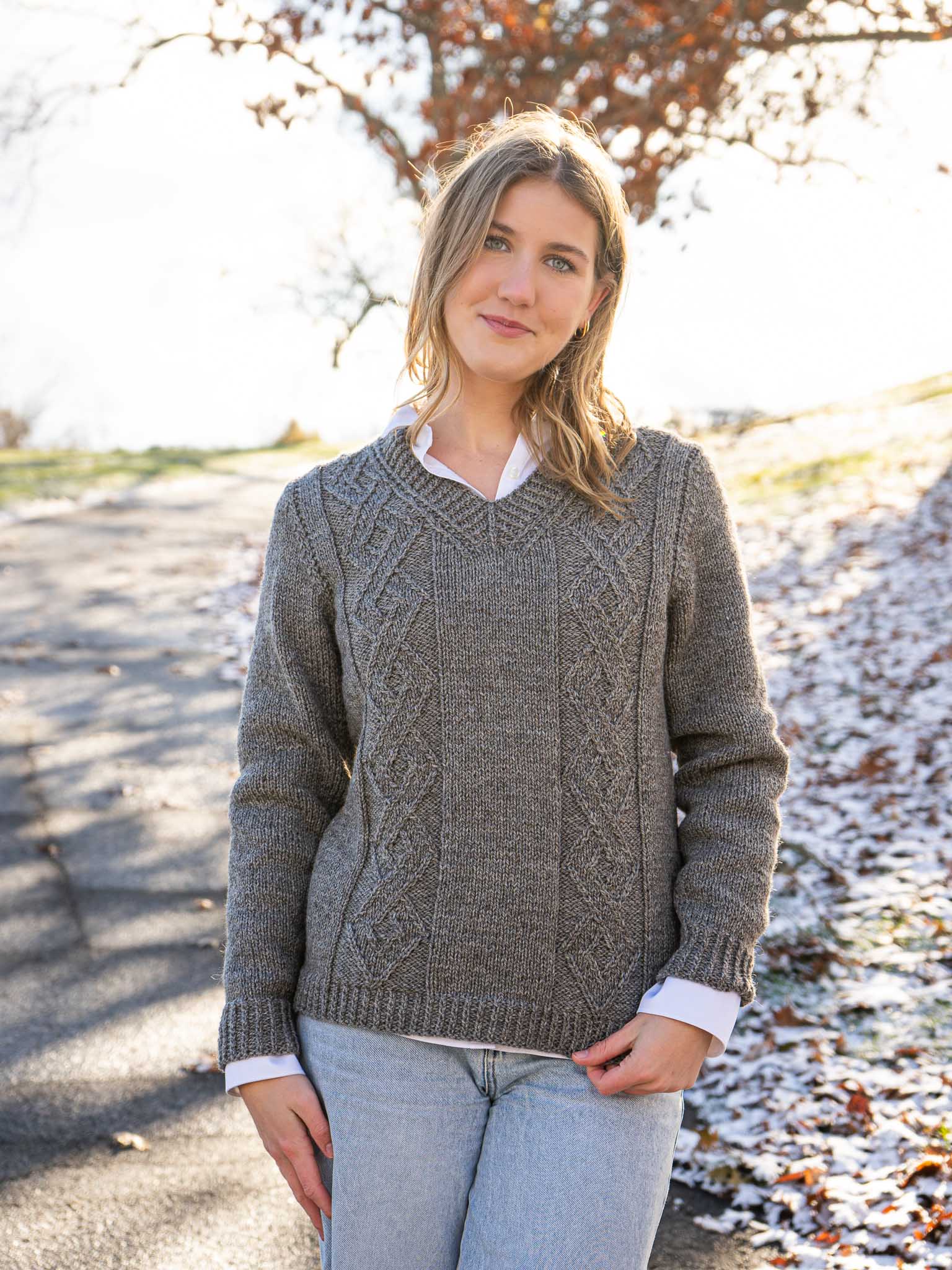 Thrifted <br/><small>sweater knitting pattern</small>