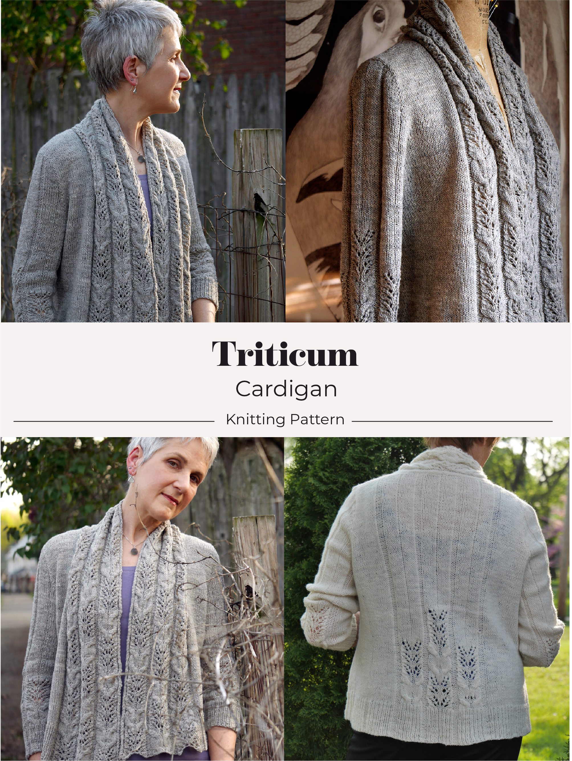 Triticum Cardigan <br/><small>knitting pattern</small>