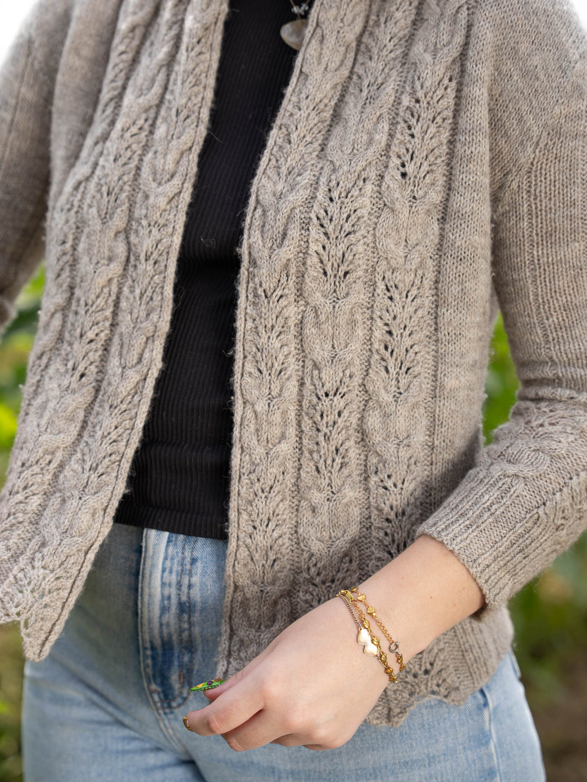 Triticum Cardigan <br/><small>knitting pattern</small>