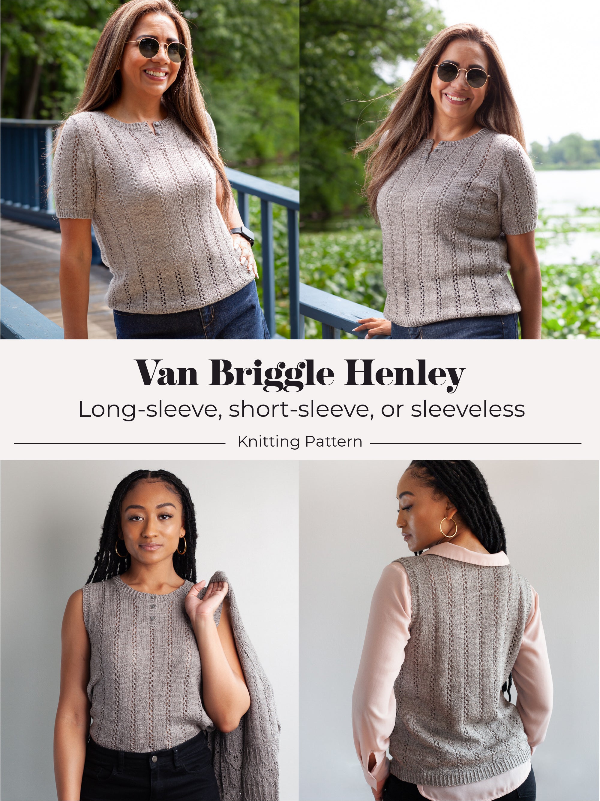 Van Briggle Henley <br/><small>knitting pattern</small>