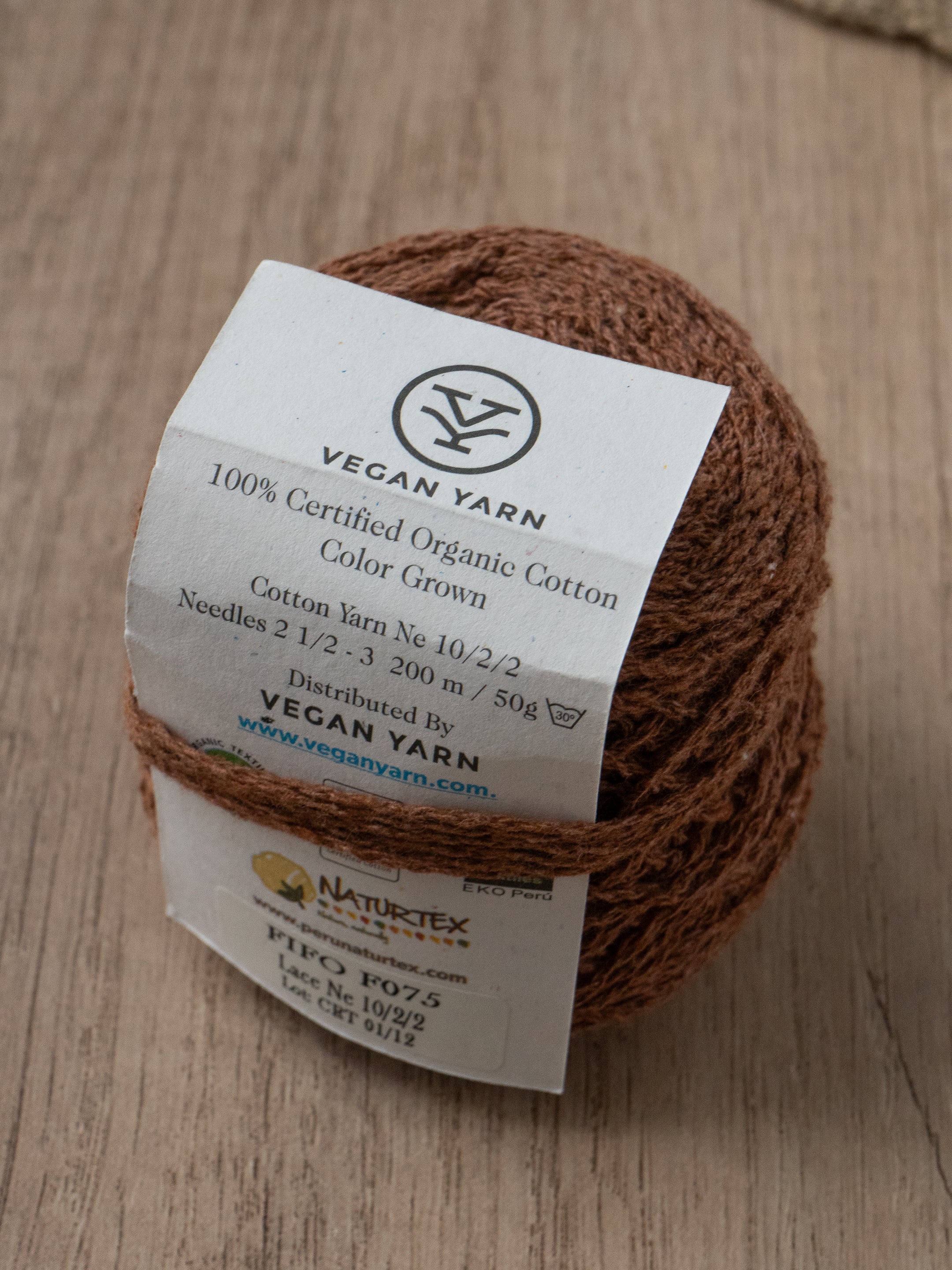 Vegan Yarn FIFO Pakucho Cotton