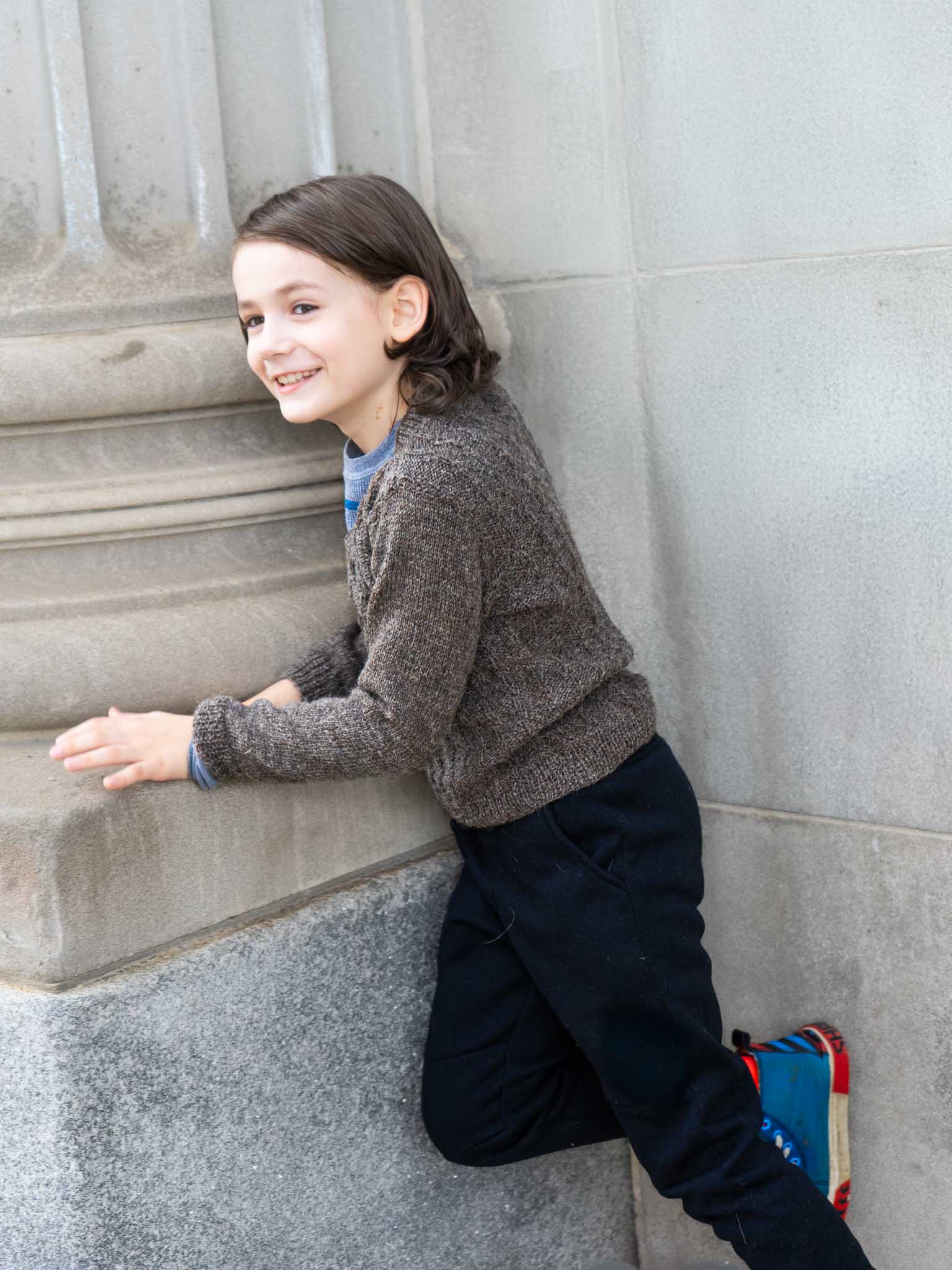 West Side Yard Shorty <br/><small>child/teen knitting pattern</small>
