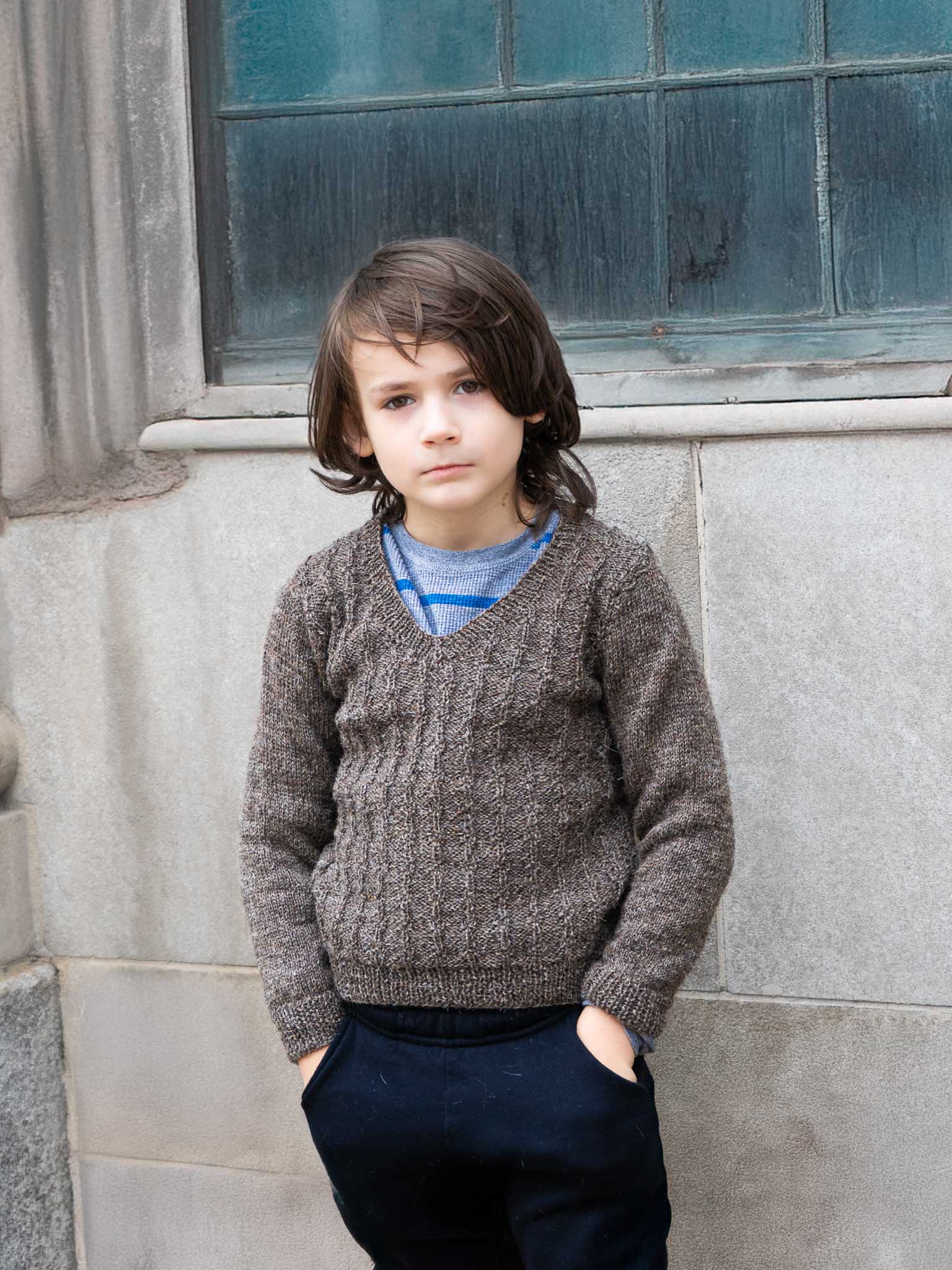 West Side Yard Shorty <br/><small>child/teen knitting pattern</small>