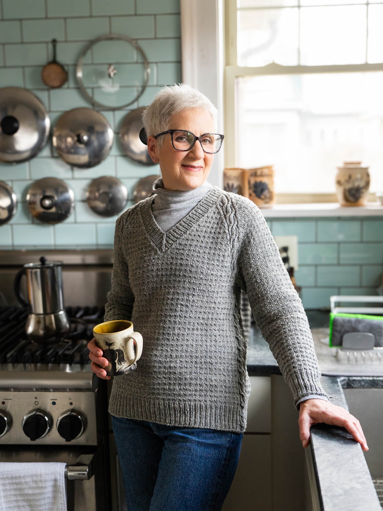 Wintergrain <br/><small>sweater knitting pattern</small>