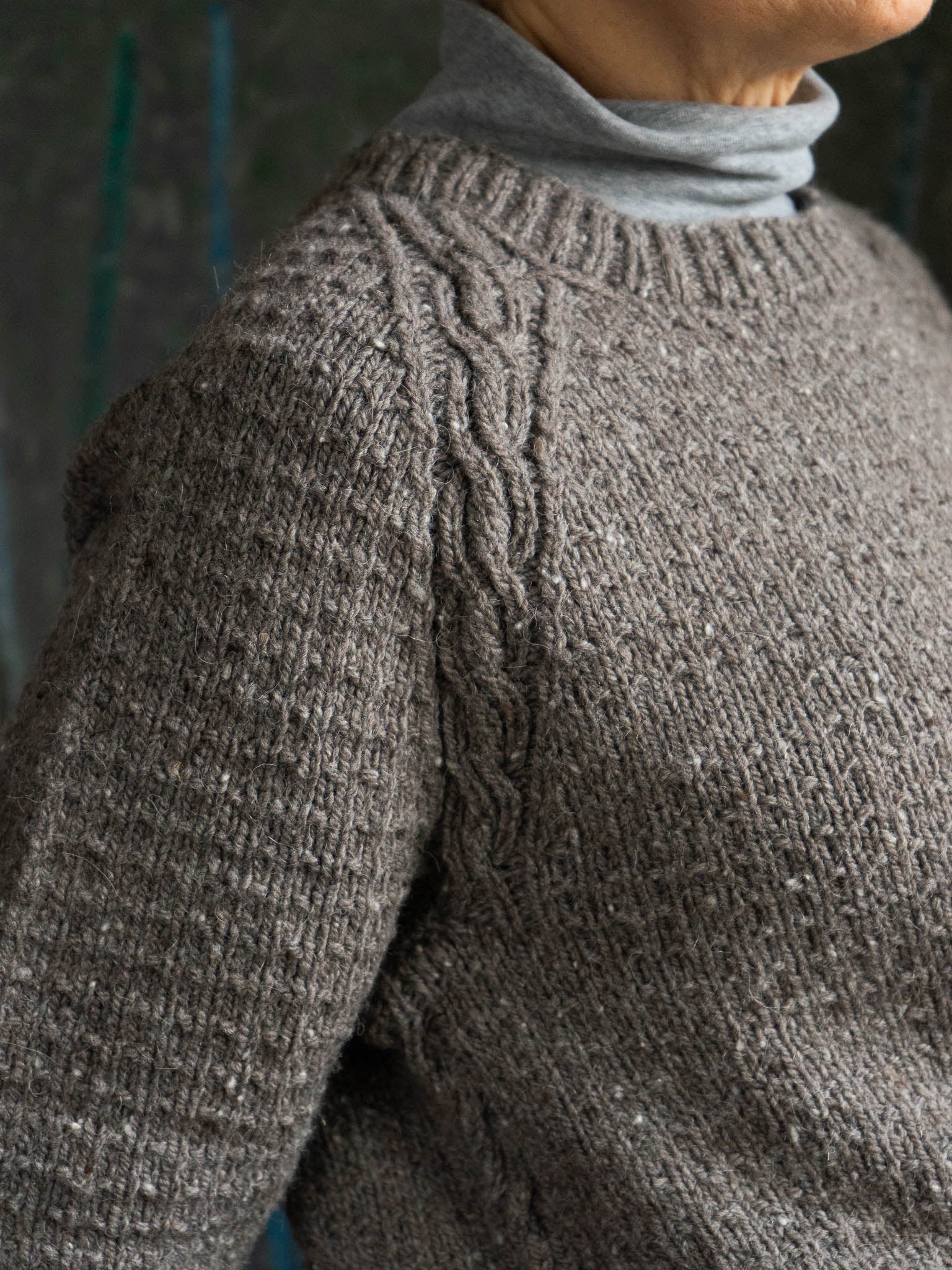Wintergrain <br/><small>sweater knitting pattern</small>