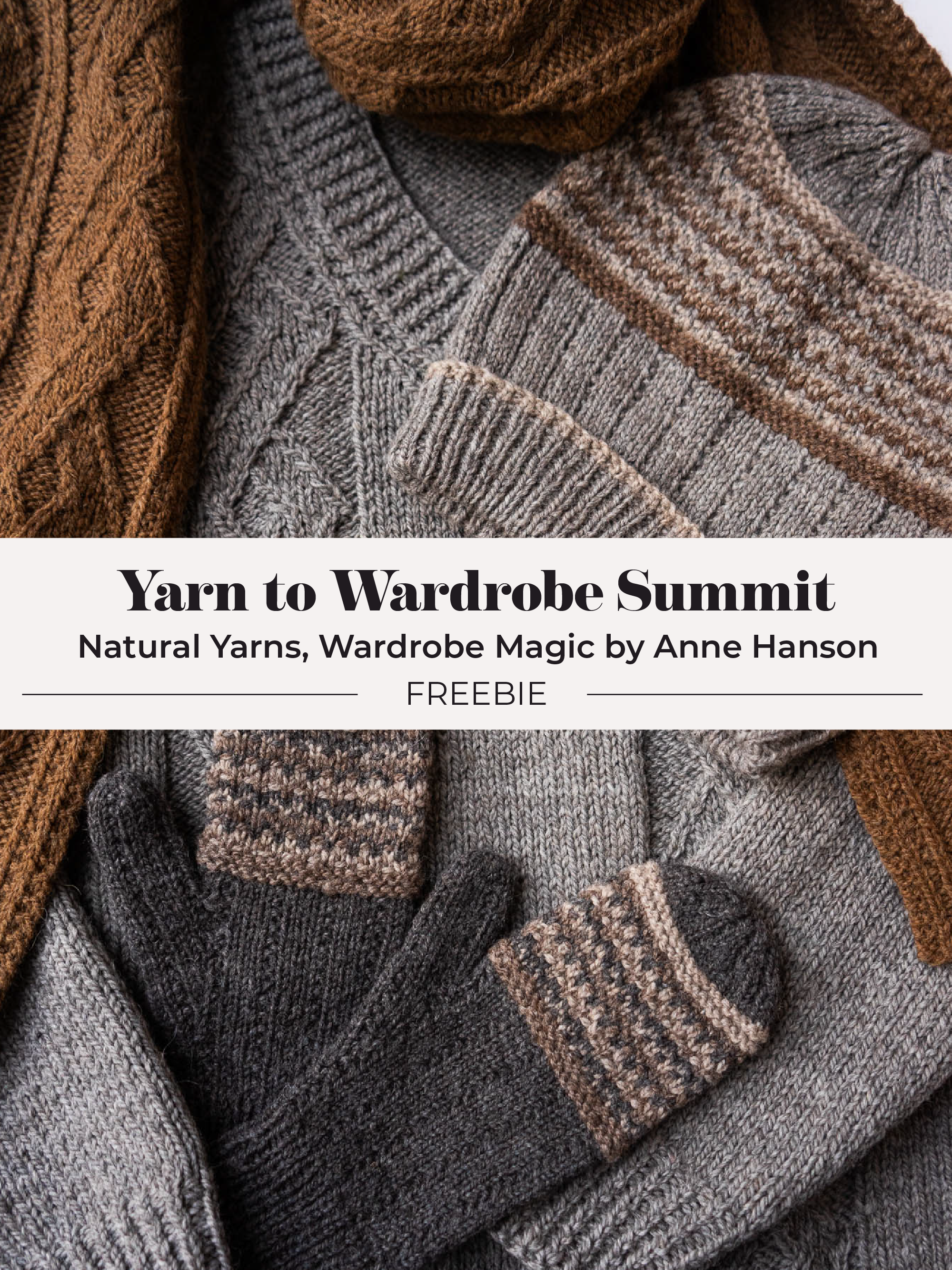 Yarn to Wardrobe Summit 2026 FREEBIE