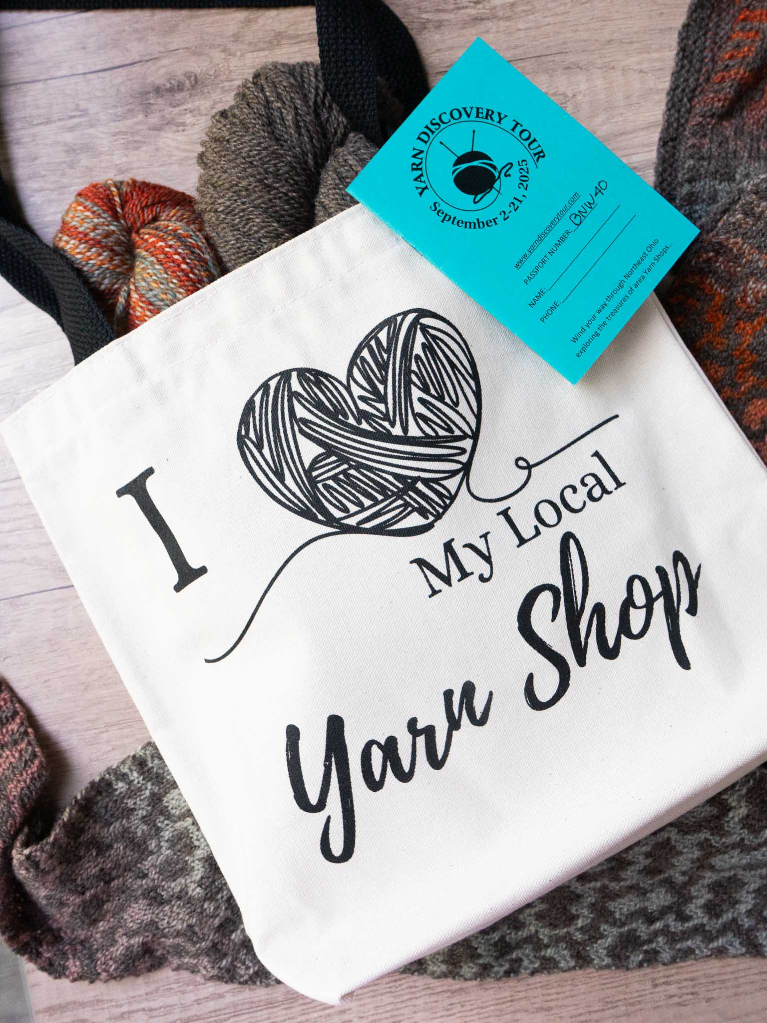 Yarn Discovery Tour Passport 2025