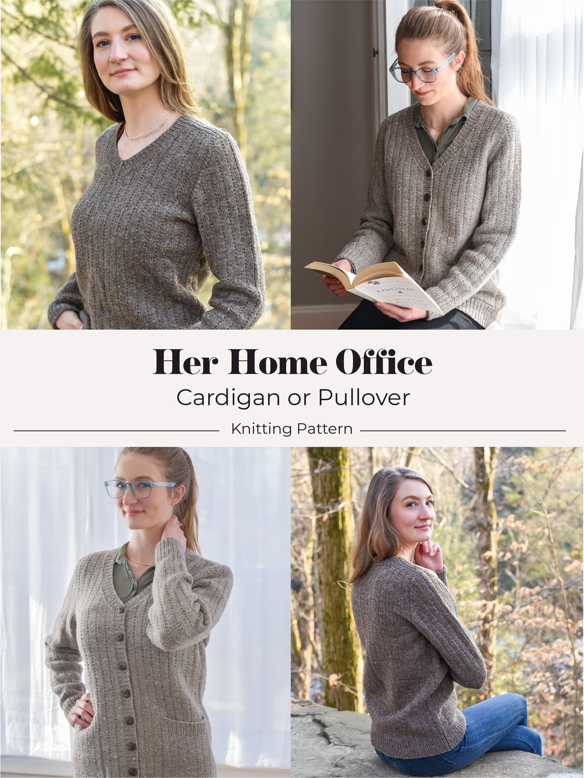 Her Home Office<br/><small>knitting pattern</small>