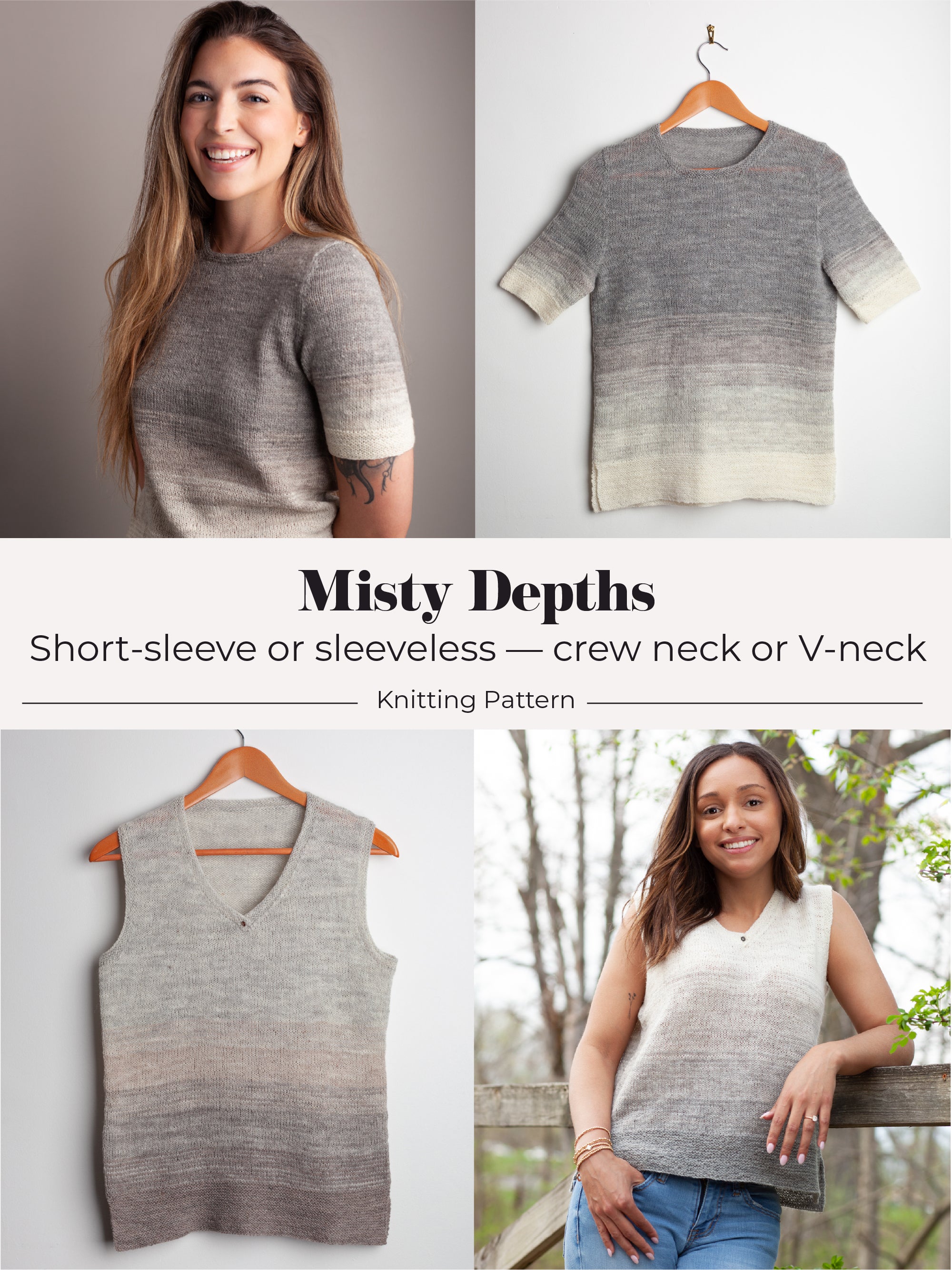 Misty Depths <br/><small>knitting pattern</small>