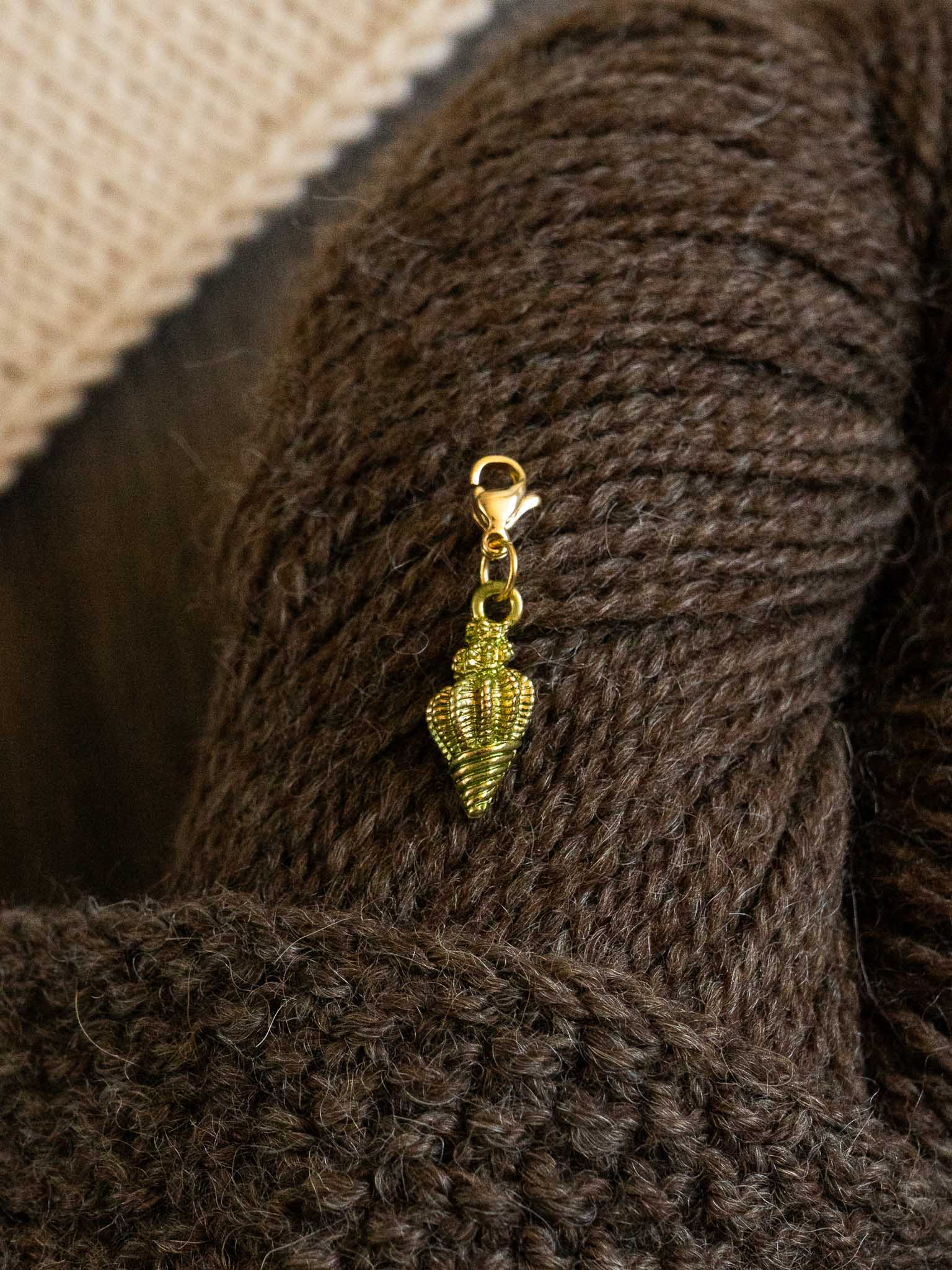 Sea Shell Stitch Markers