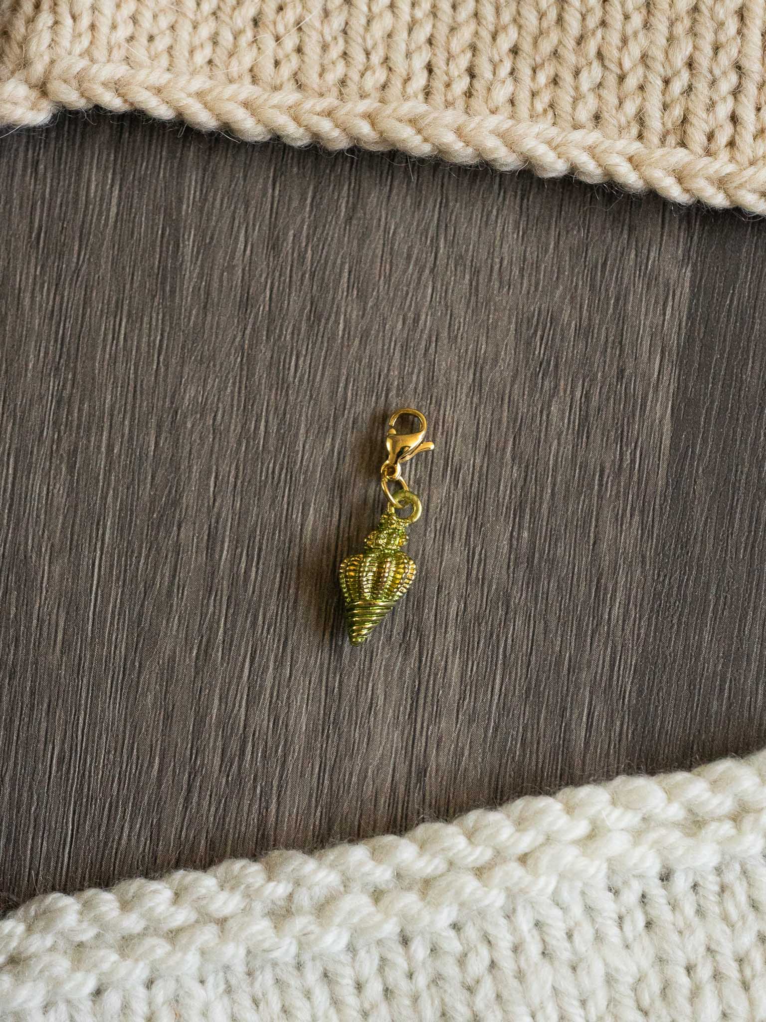 Sea Shell Stitch Markers