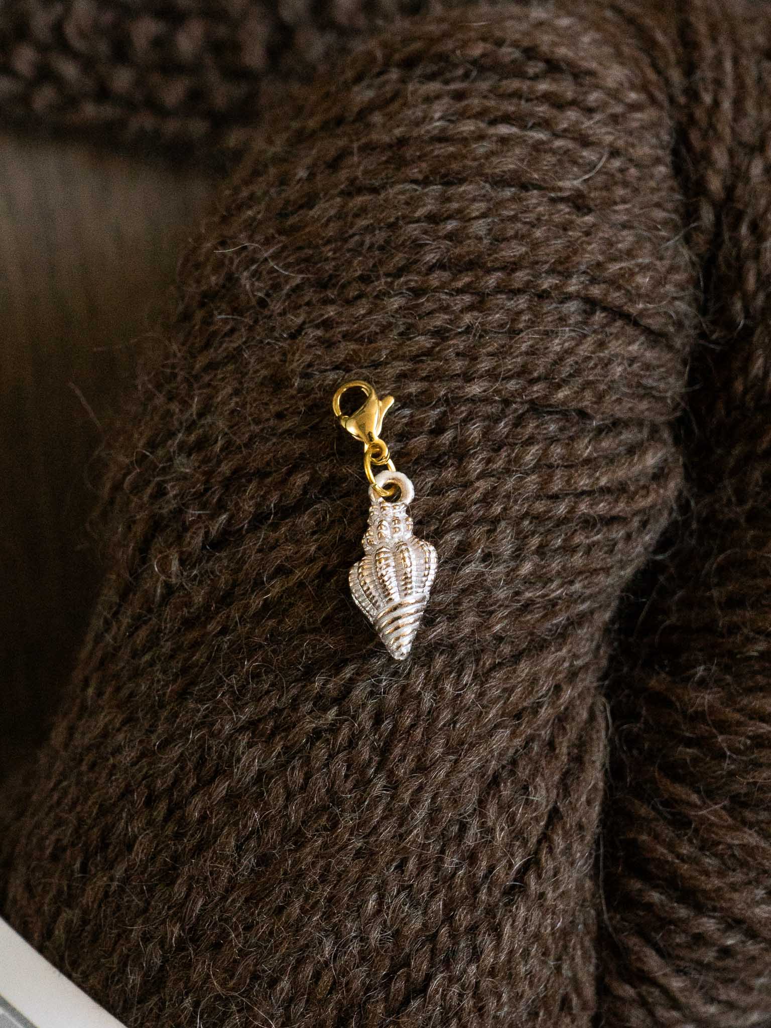 Sea Shell Stitch Markers