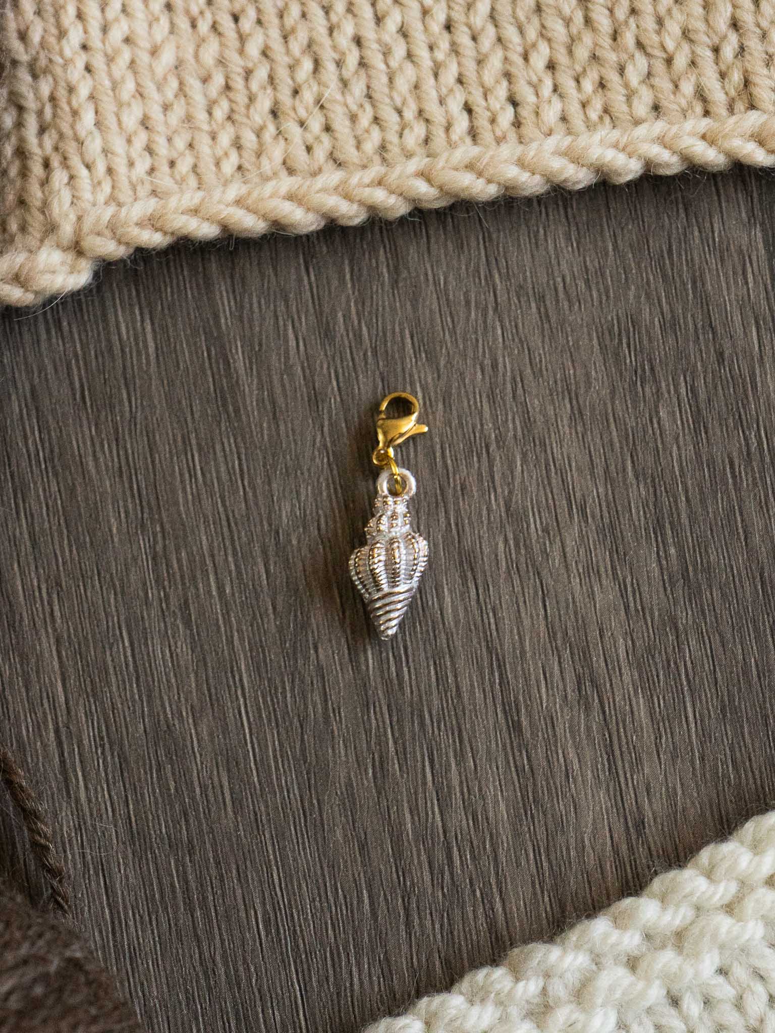 Sea Shell Stitch Markers