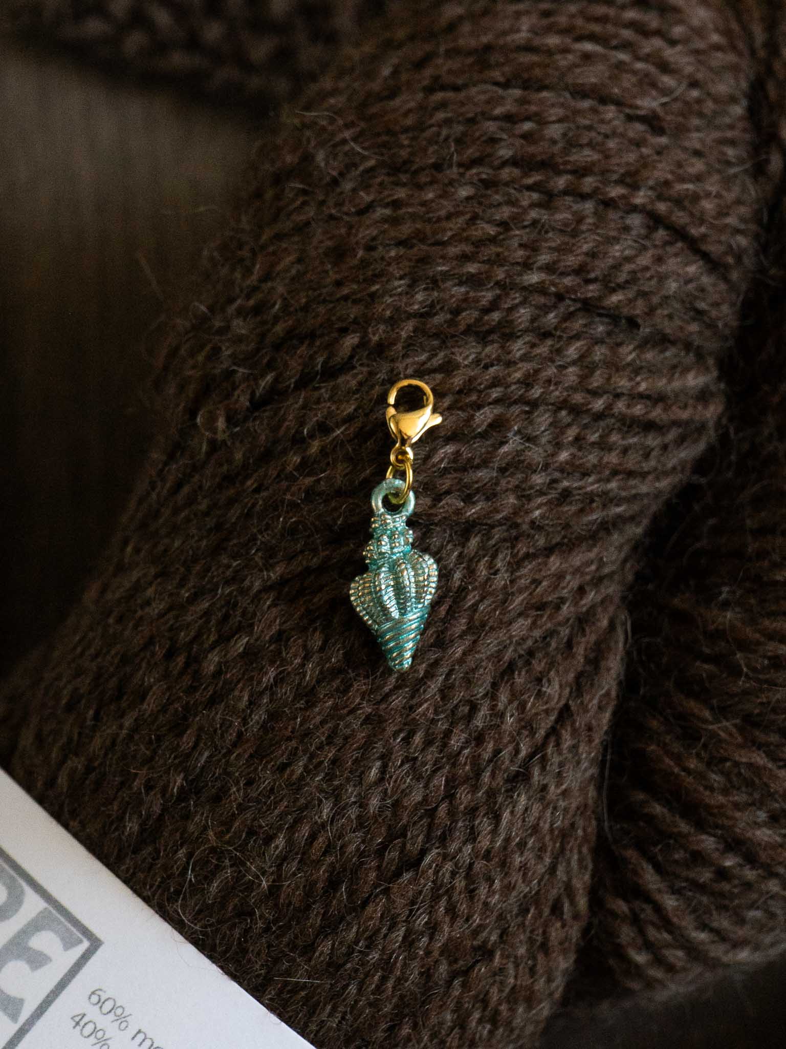 Sea Shell Stitch Markers