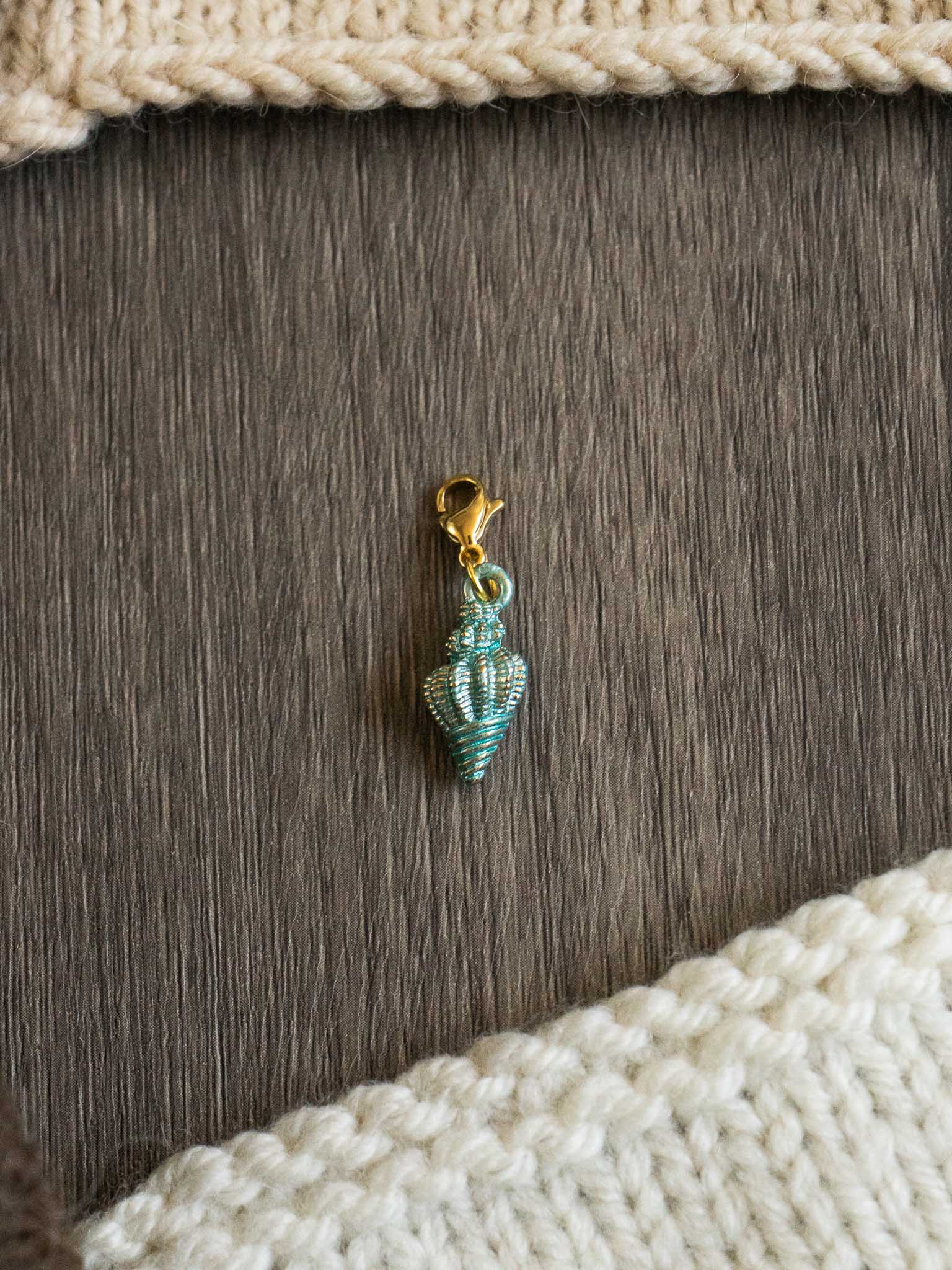 Sea Shell Stitch Markers