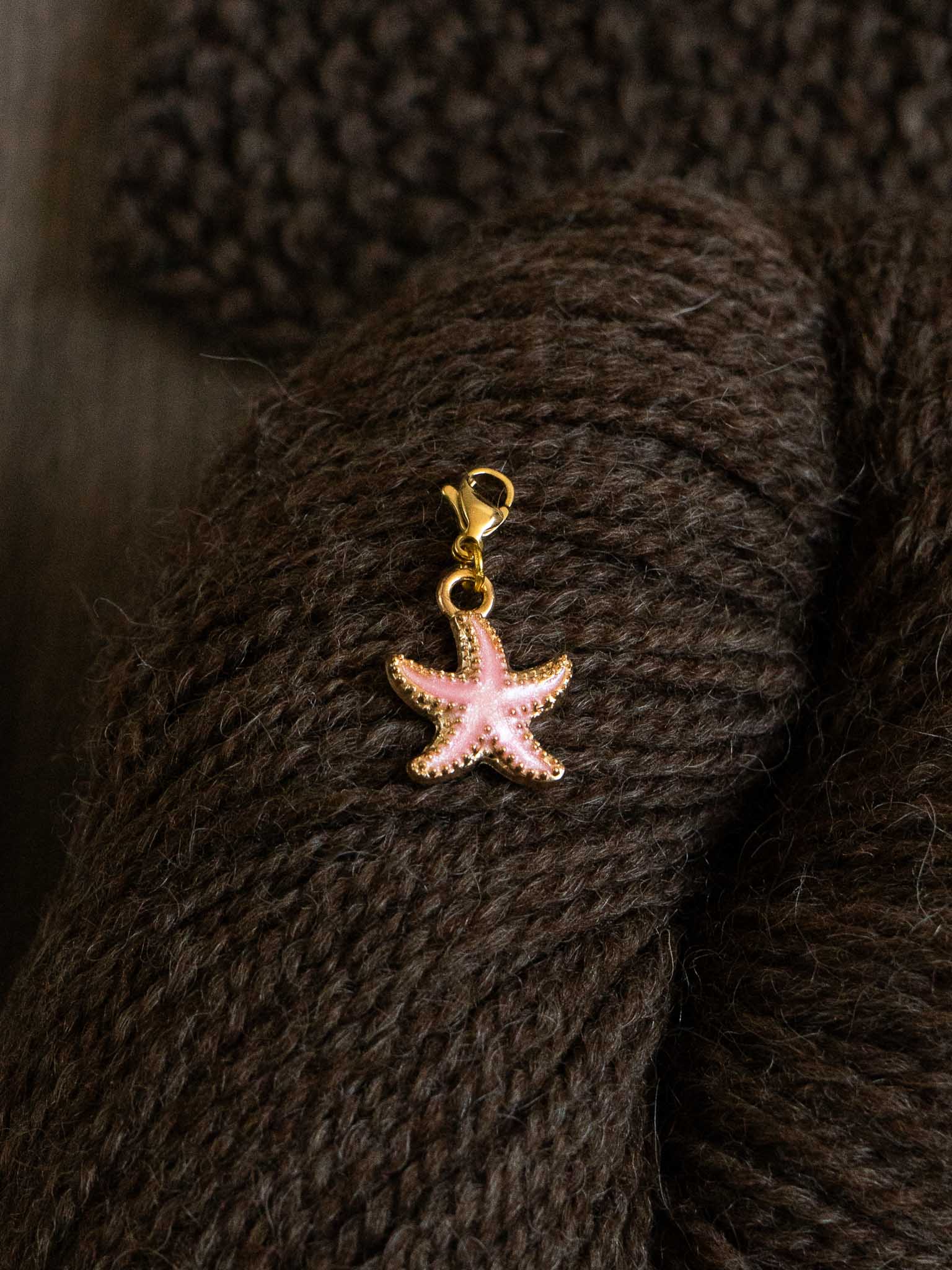 Sea Shell Stitch Markers