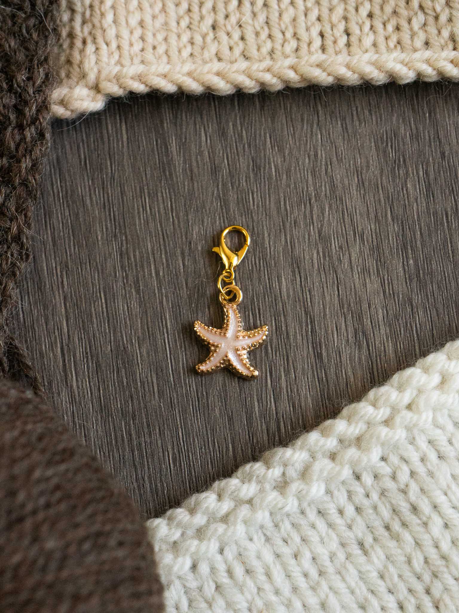 Sea Shell Stitch Markers