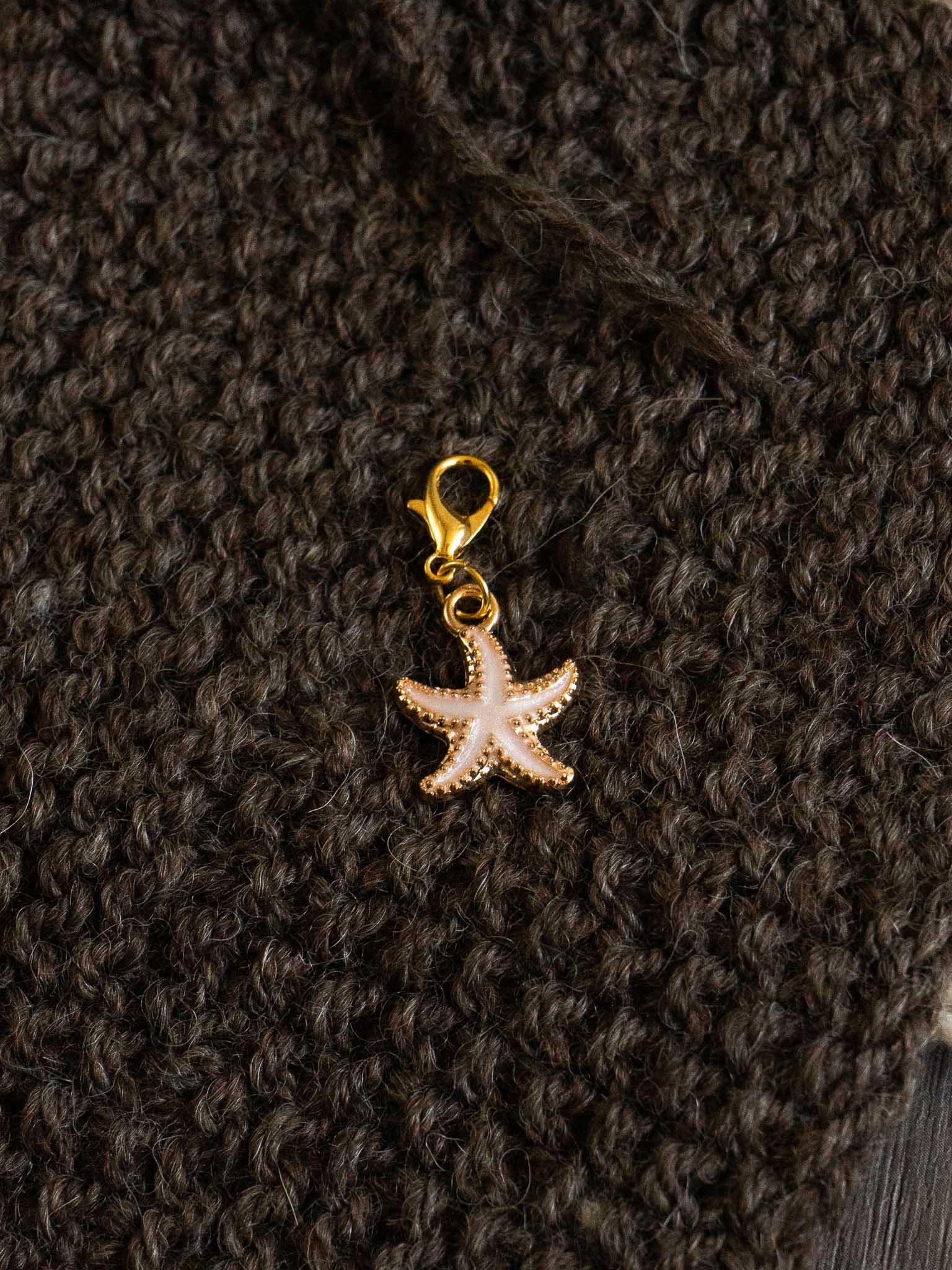 Sea Shell Stitch Markers