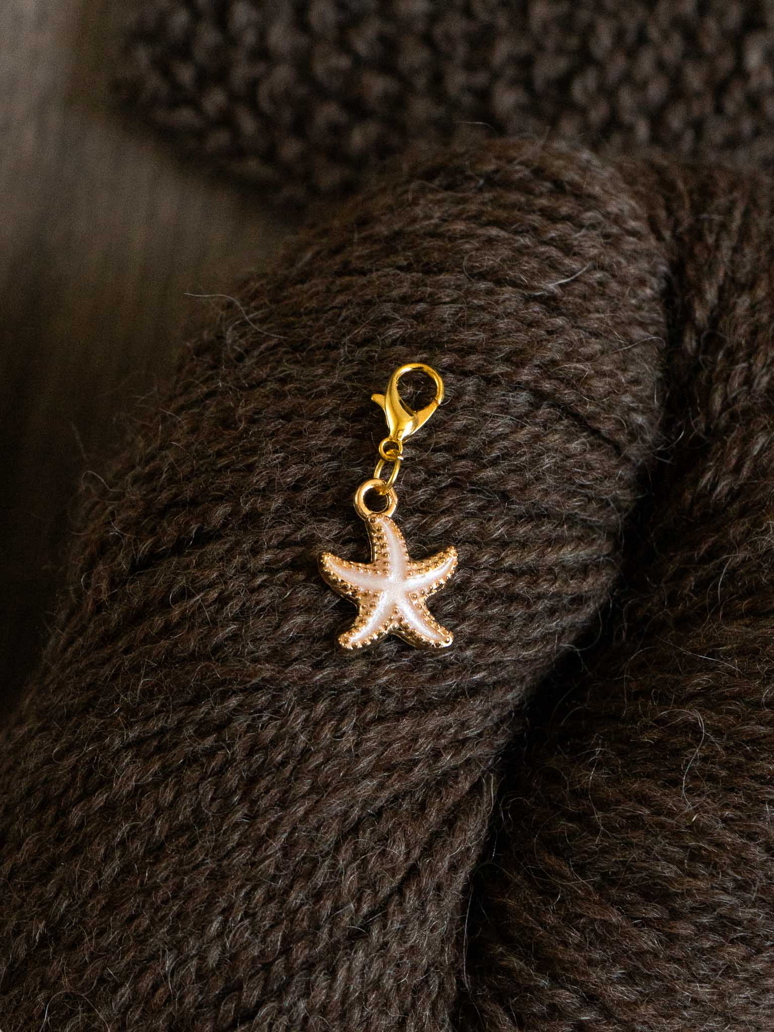 Sea Shell Stitch Markers