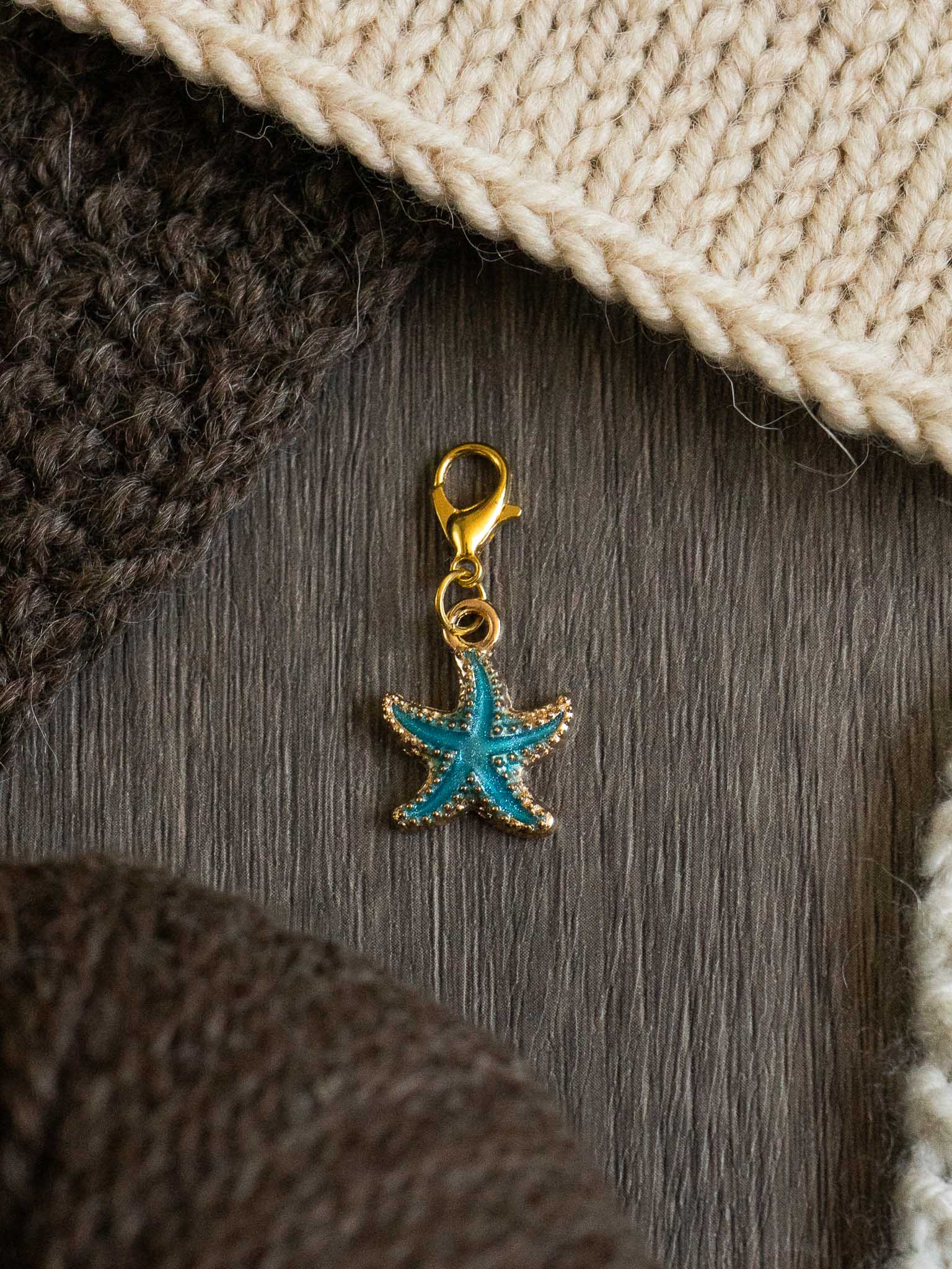 Sea Shell Stitch Markers