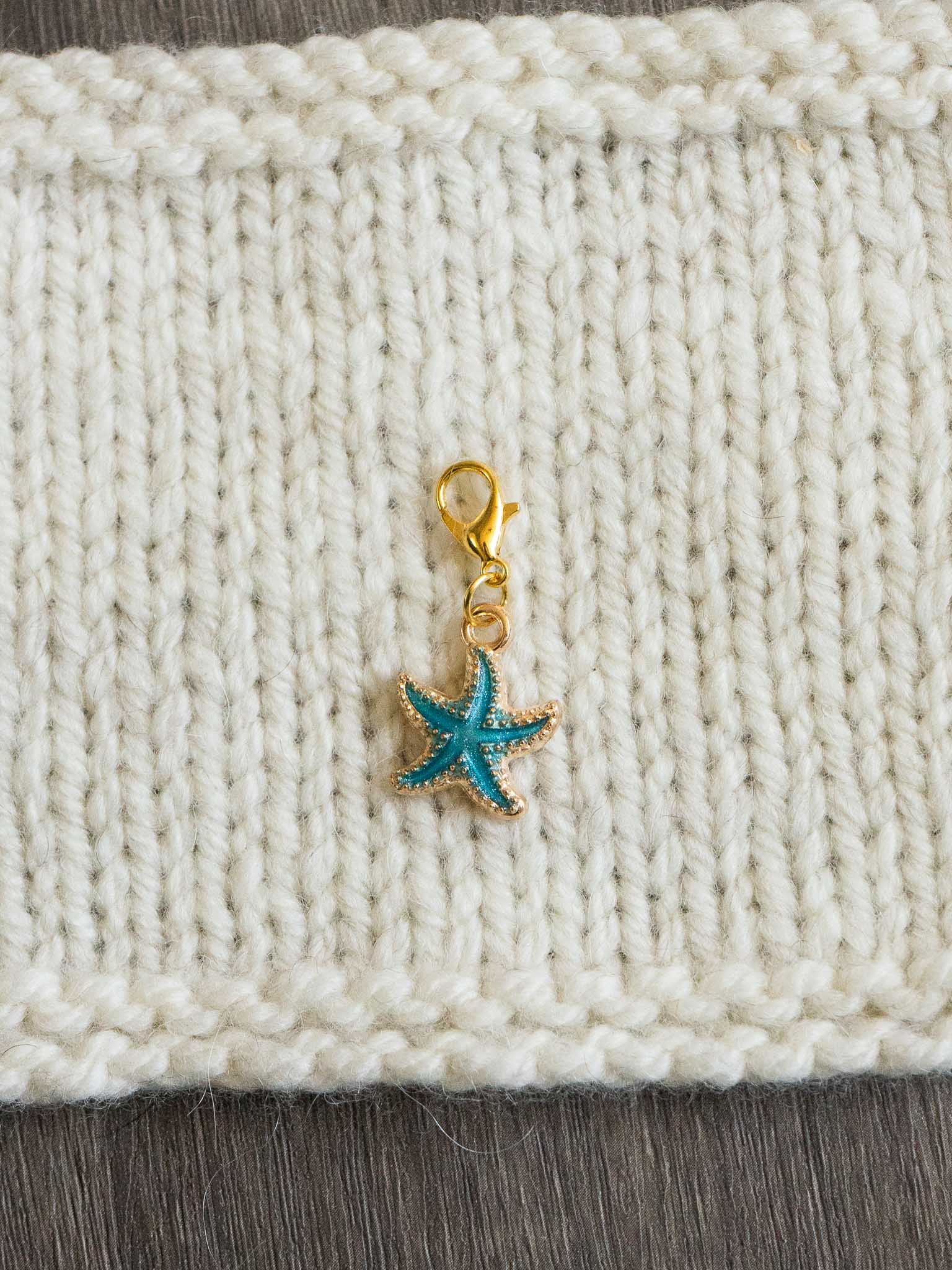 Sea Shell Stitch Markers