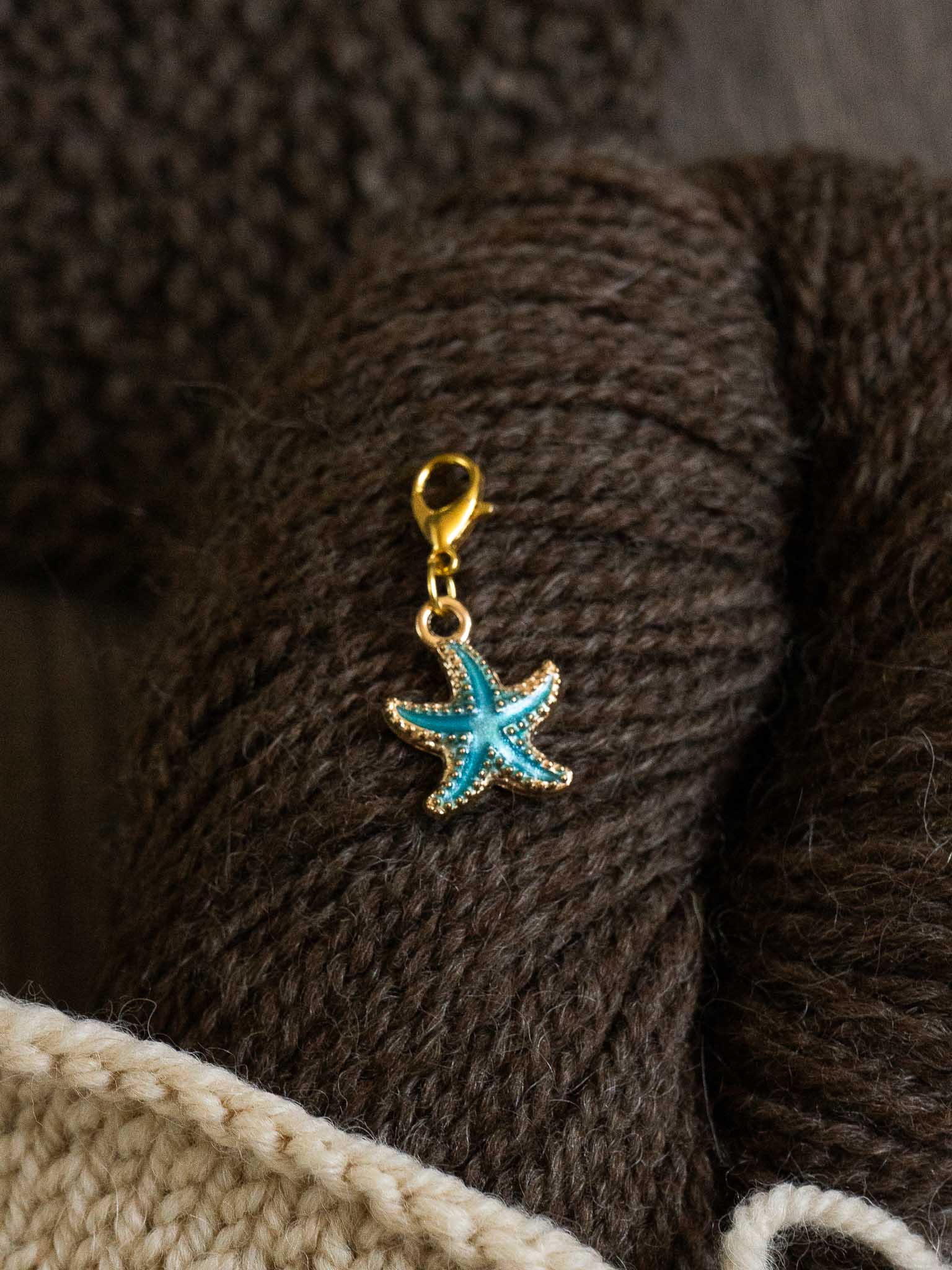 Sea Shell Stitch Markers