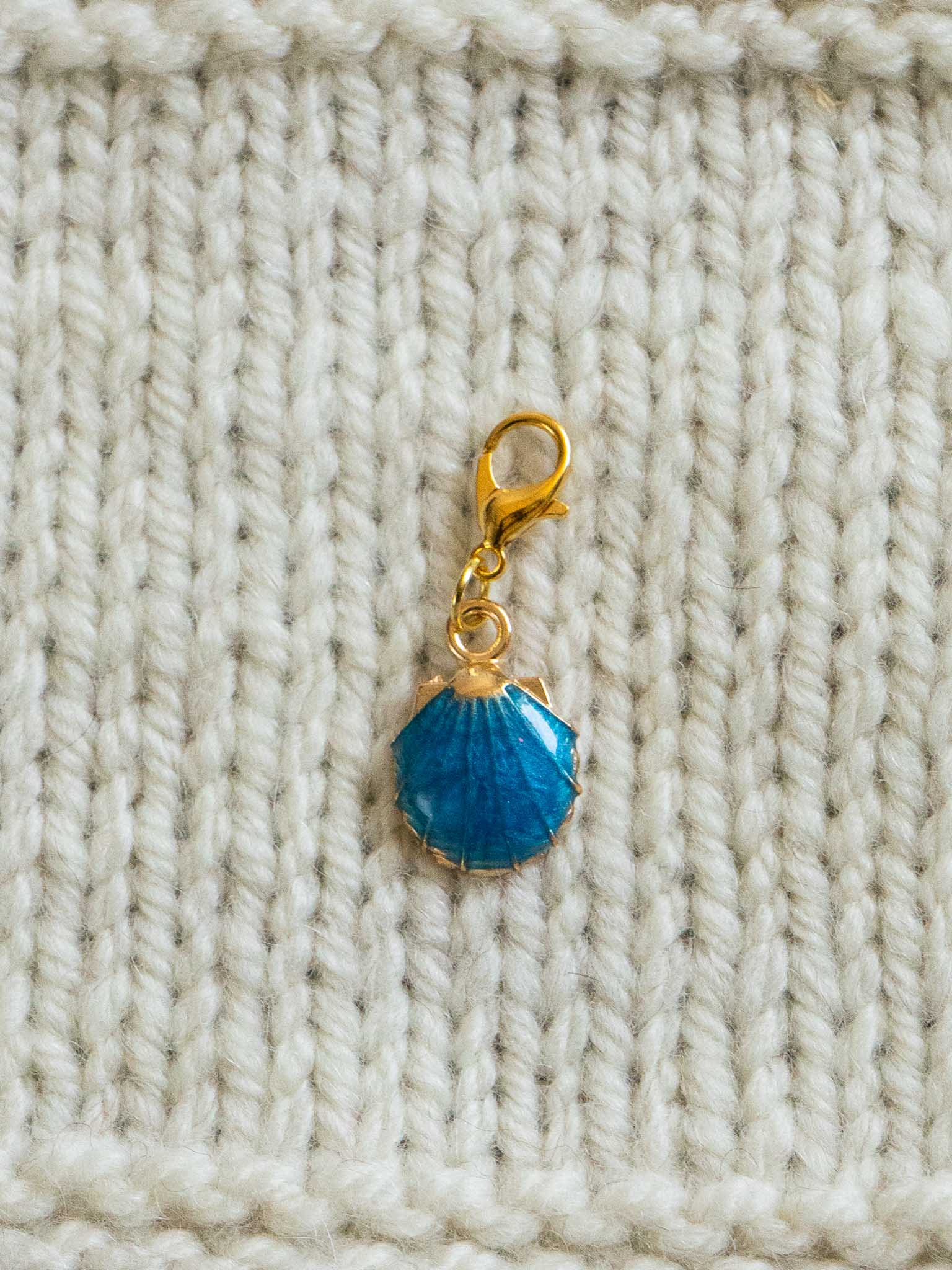 Sea Shell Stitch Markers