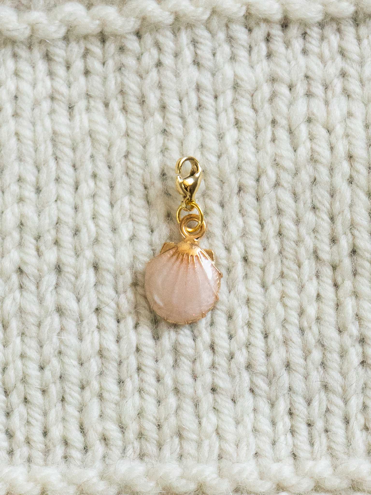 Sea Shell Stitch Markers