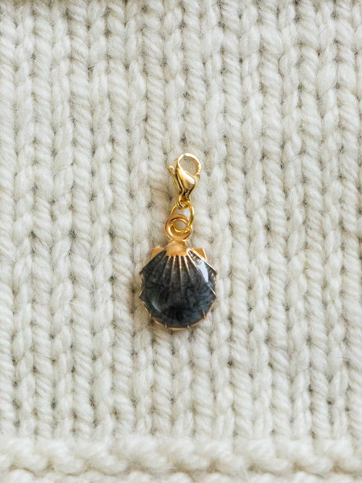 Sea Shell Stitch Markers