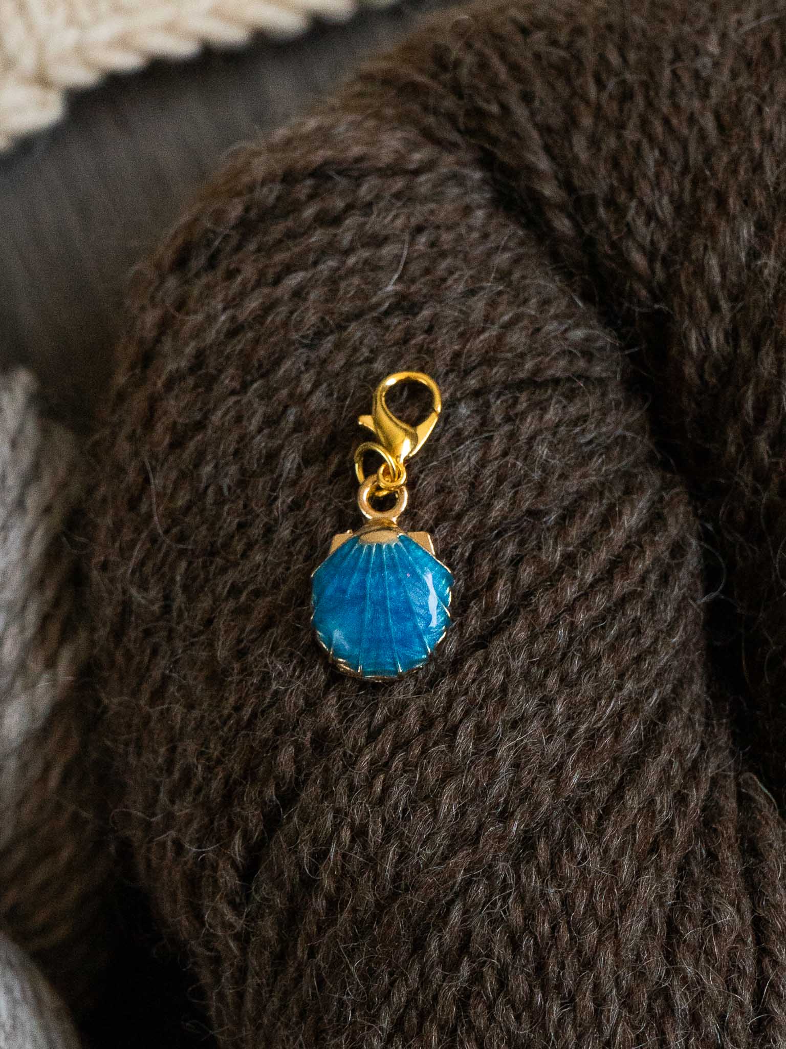 Sea Shell Stitch Markers