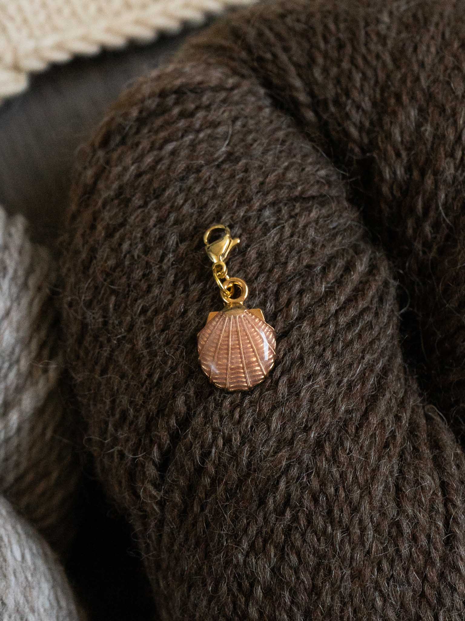 Sea Shell Stitch Markers