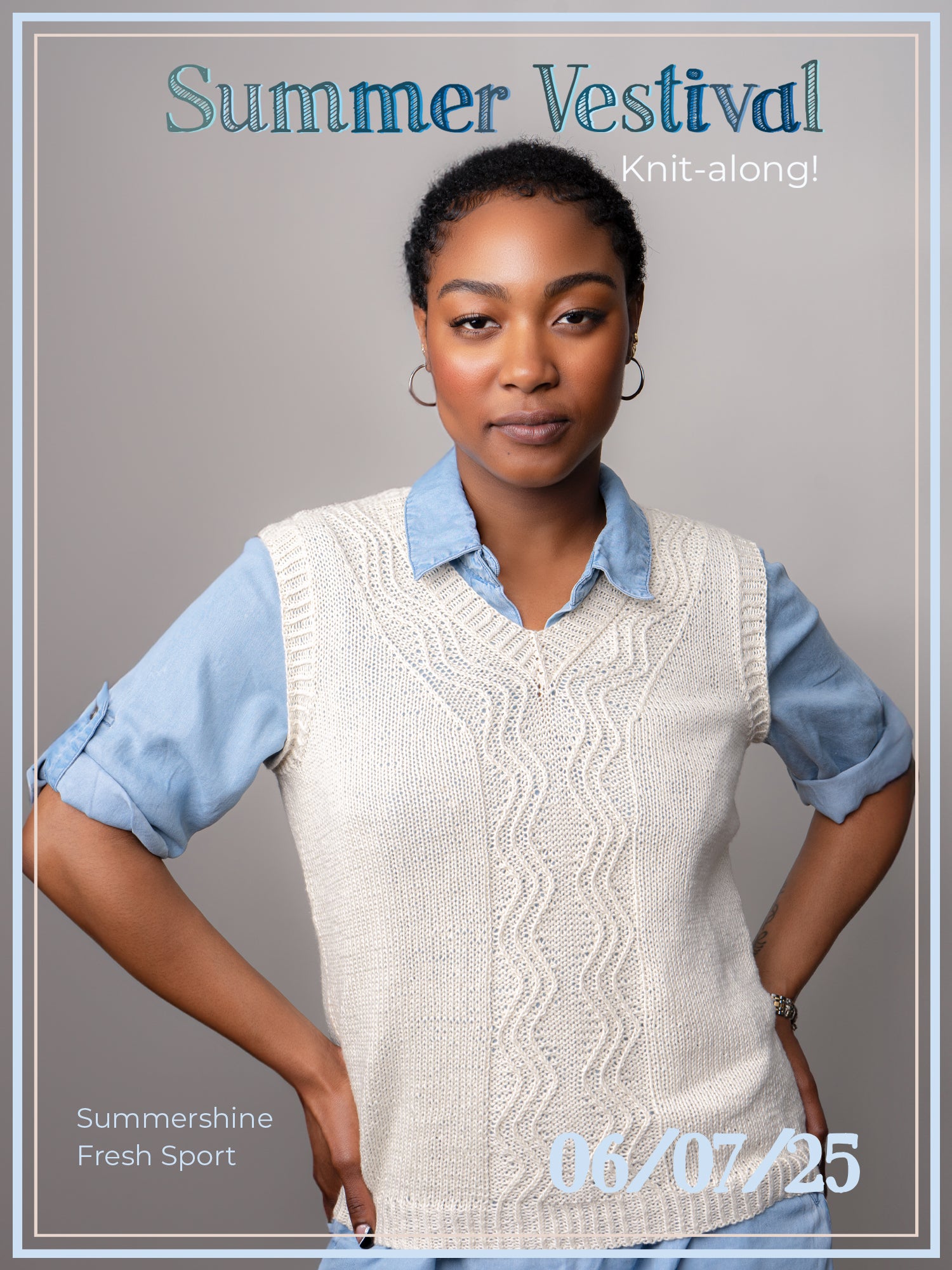 "Summer Vestival" Knit-along! <br><small>Starts June 7</small>