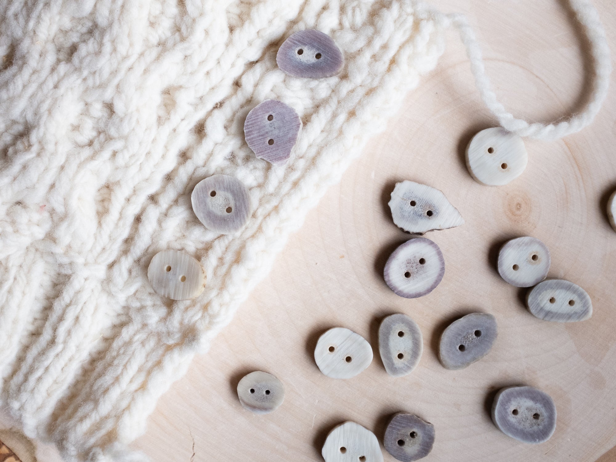 Deer <br/><small>8mm - 12mm Antler Fawn Button</small>