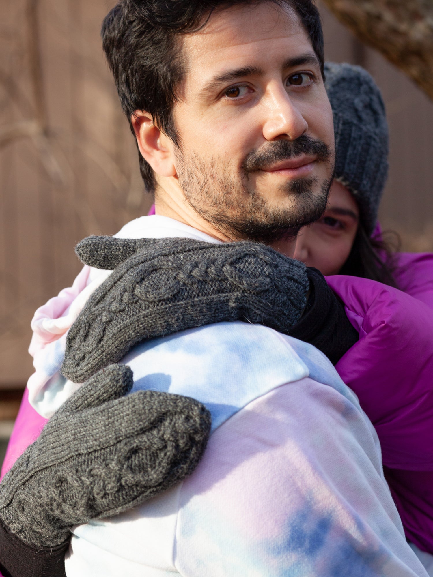 Eye of the Needle Mittens <br/><small>knitting pattern</small>