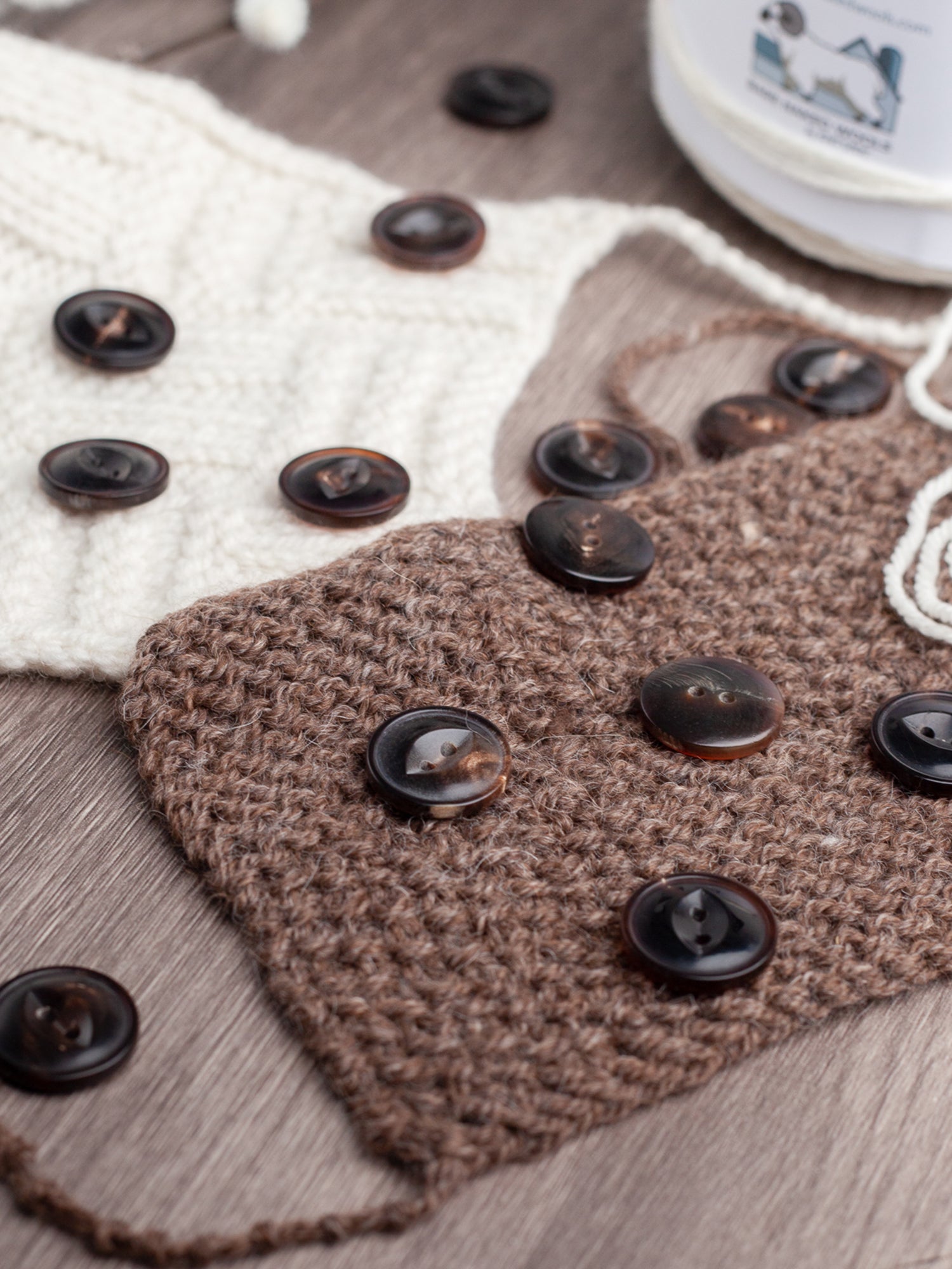 Gerda Button <br/><small>20mm Buffalo Horn Button</small>