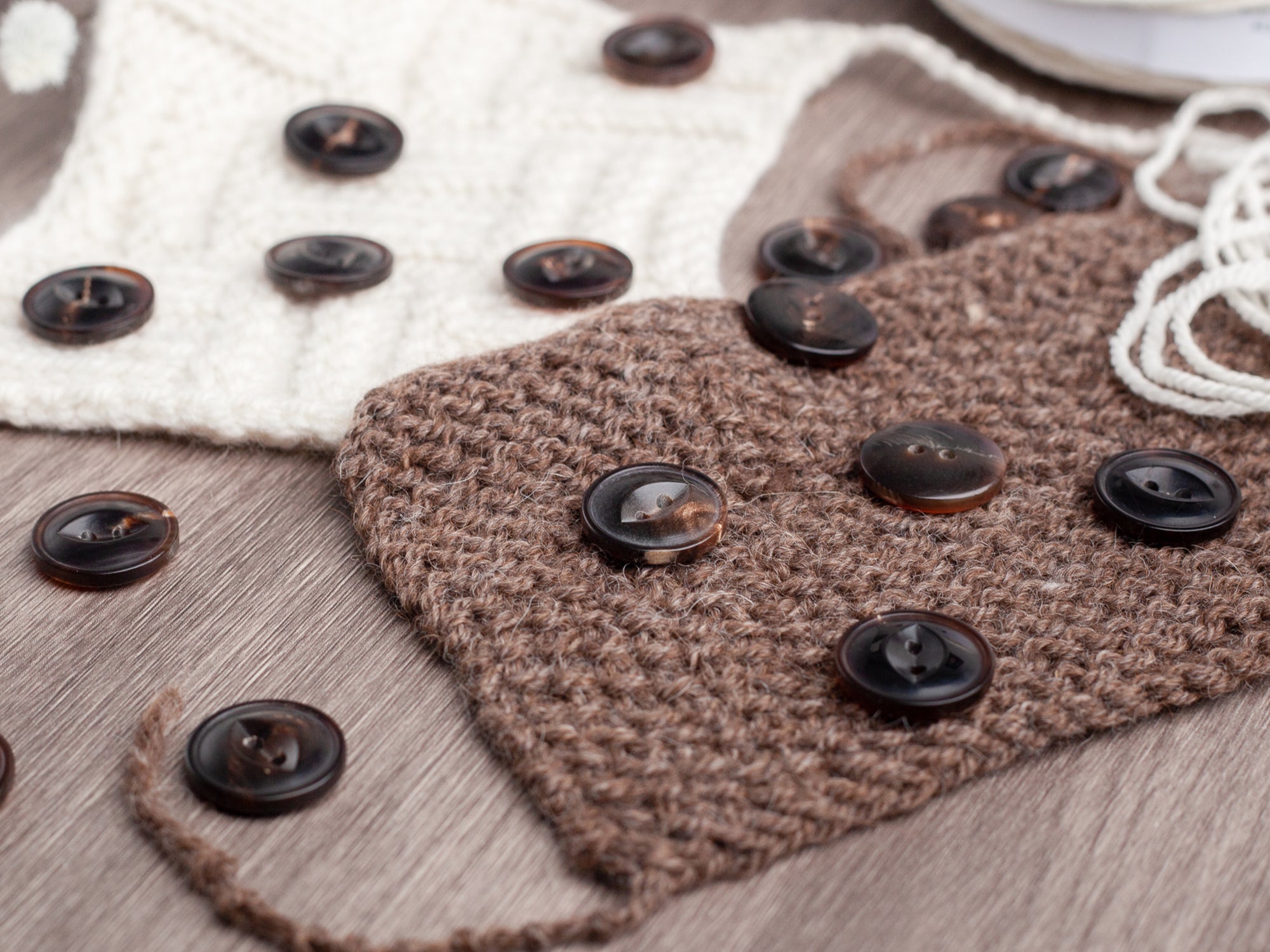 Gerda Button <br/><small>20mm Buffalo Horn Button</small>