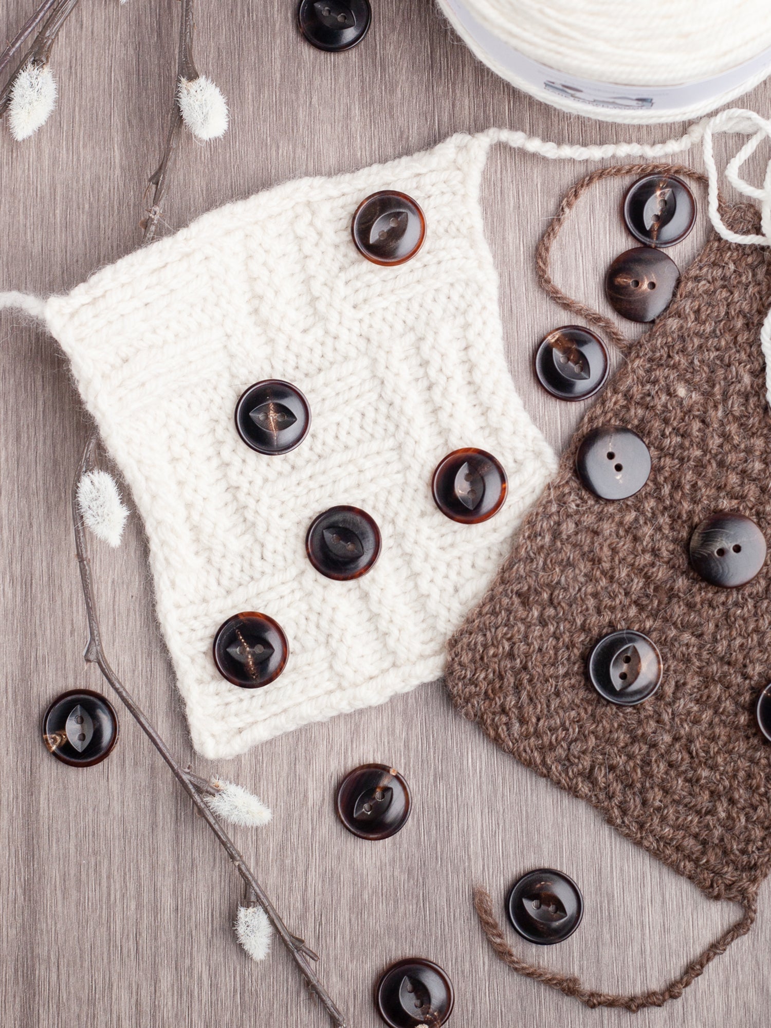 Gerda Button <br/><small>20mm Buffalo Horn Button</small>