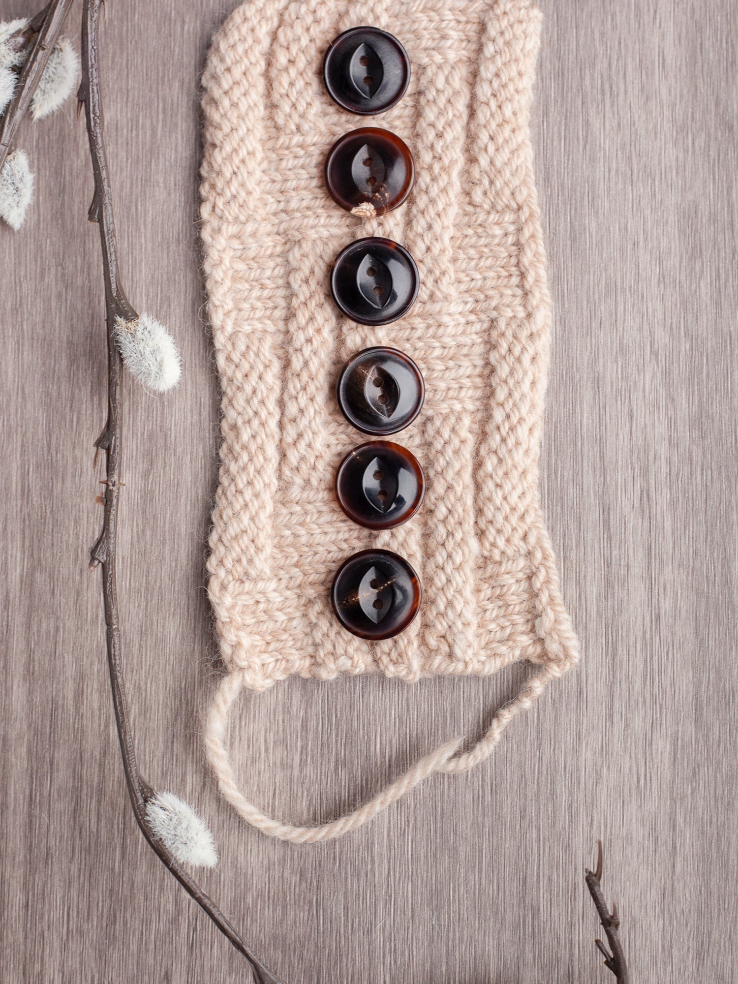 Gerda Button <br/><small>20mm Buffalo Horn Button</small>