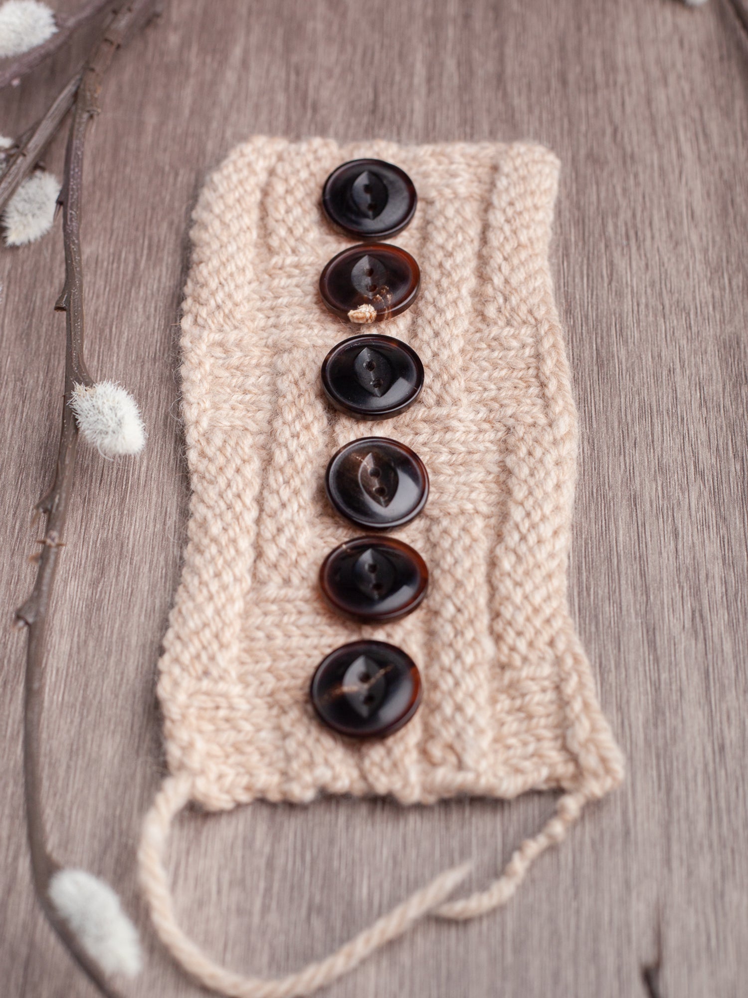 Gerda Button <br/><small>20mm Buffalo Horn Button</small>