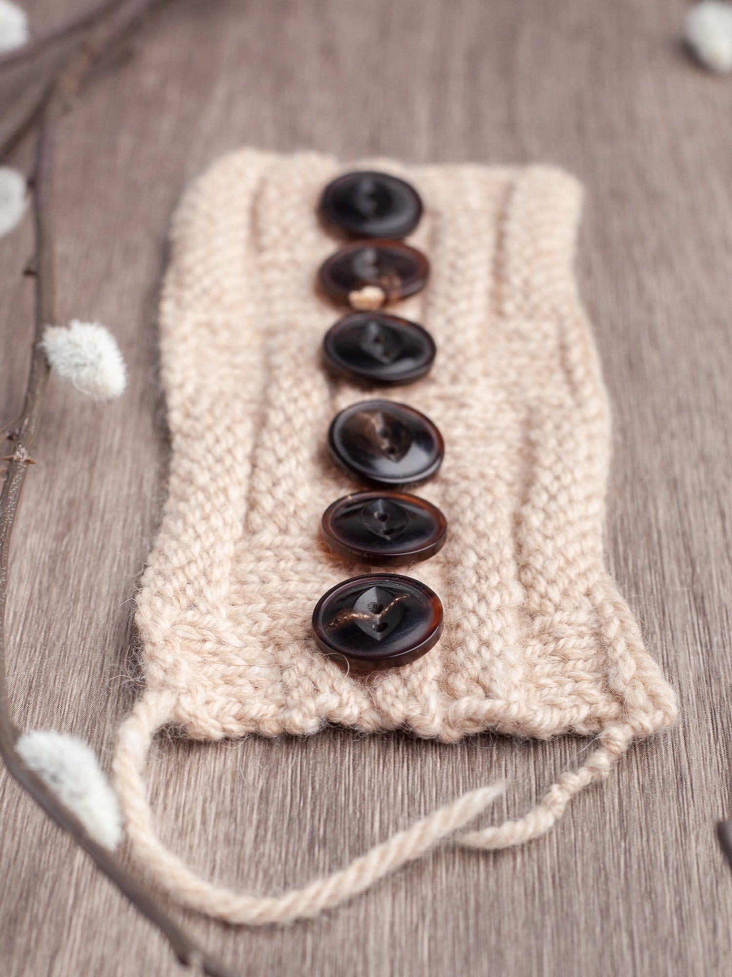 Gerda Button <br/><small>20mm Buffalo Horn Button</small>