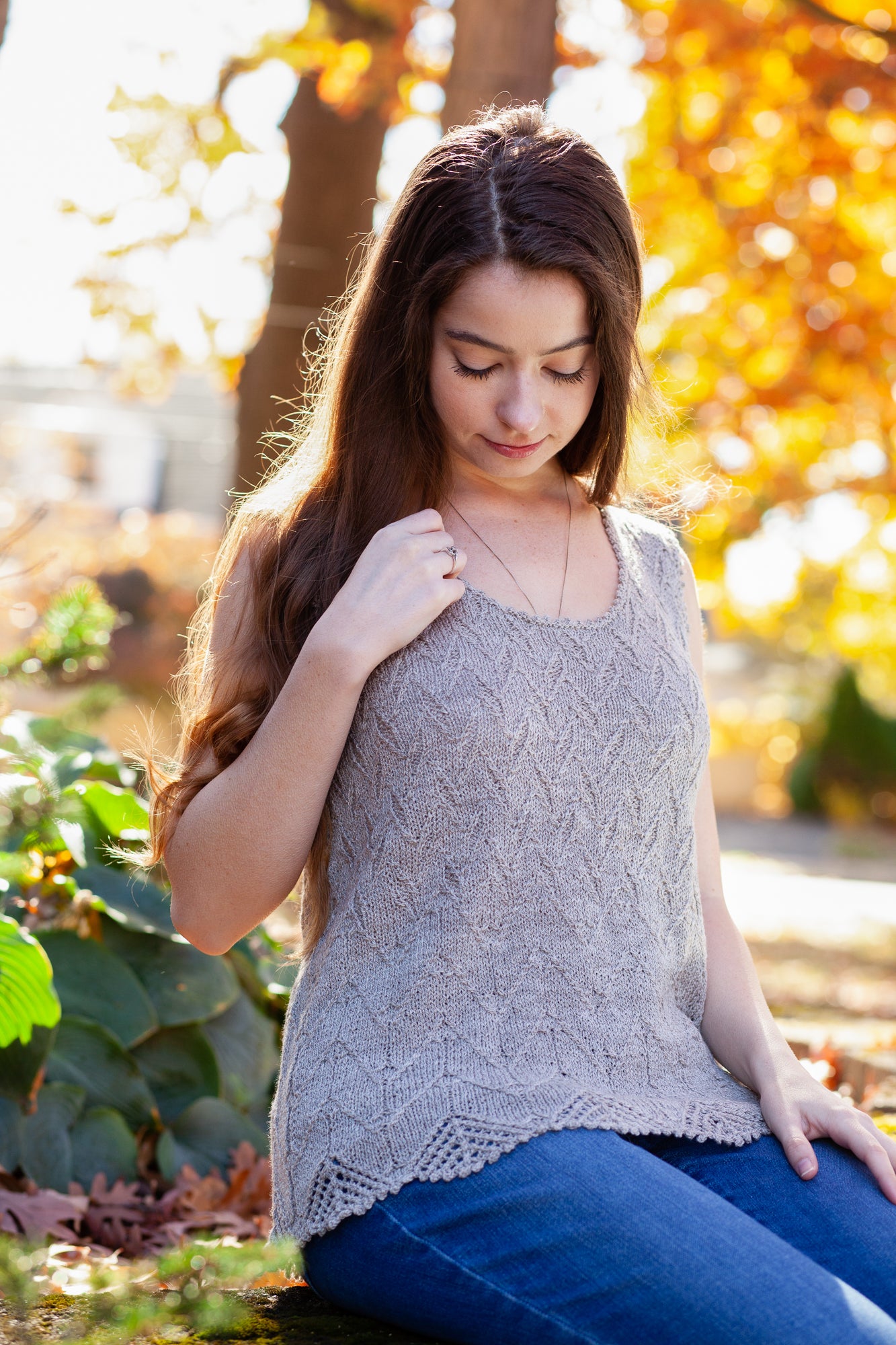 Petals Top <br/><small>knitting pattern</small>