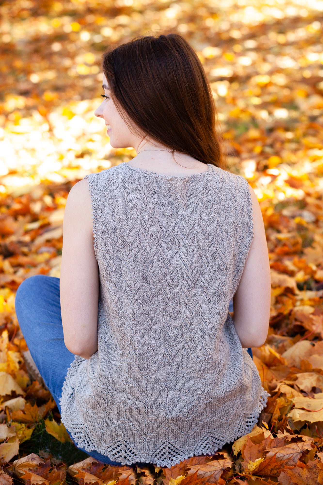 Petals Top <br/><small>knitting pattern</small>