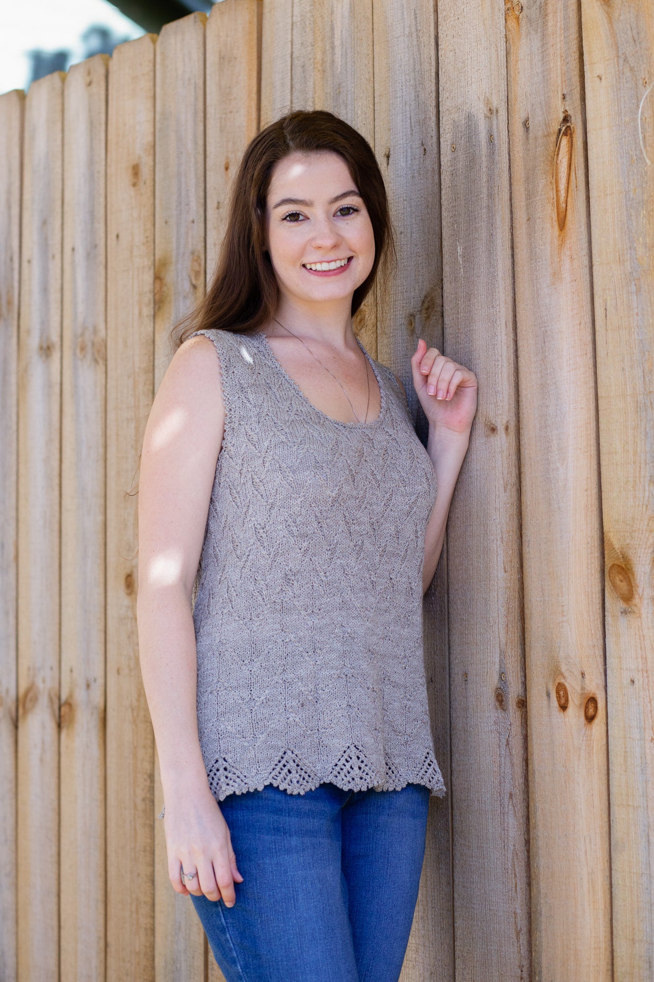 Petals Top <br/><small>knitting pattern</small>