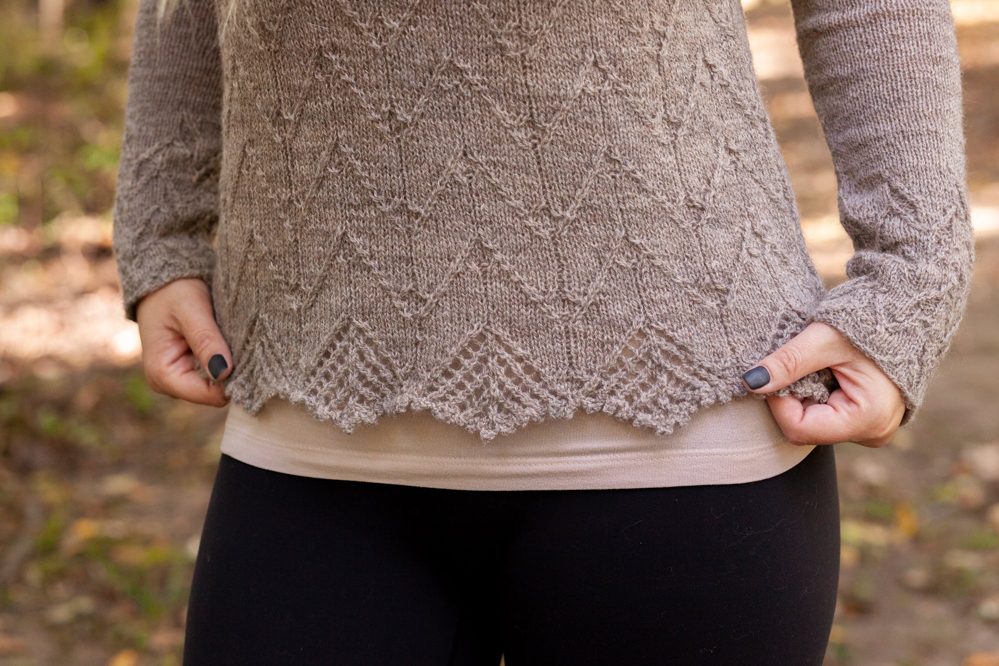Petals Top <br/><small>knitting pattern</small>