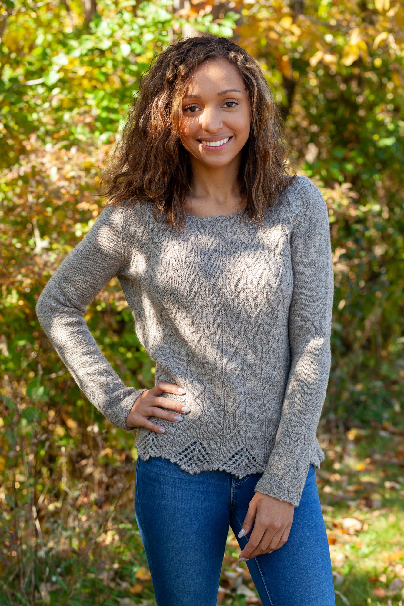 Petals Top <br/><small>knitting pattern</small>