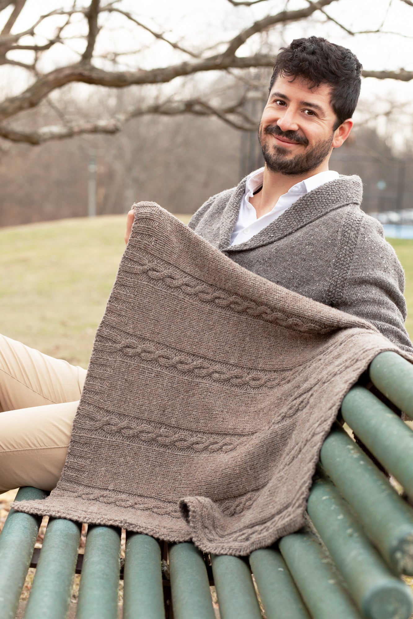 Caravan Blanket <br/><small>knitting pattern</small>