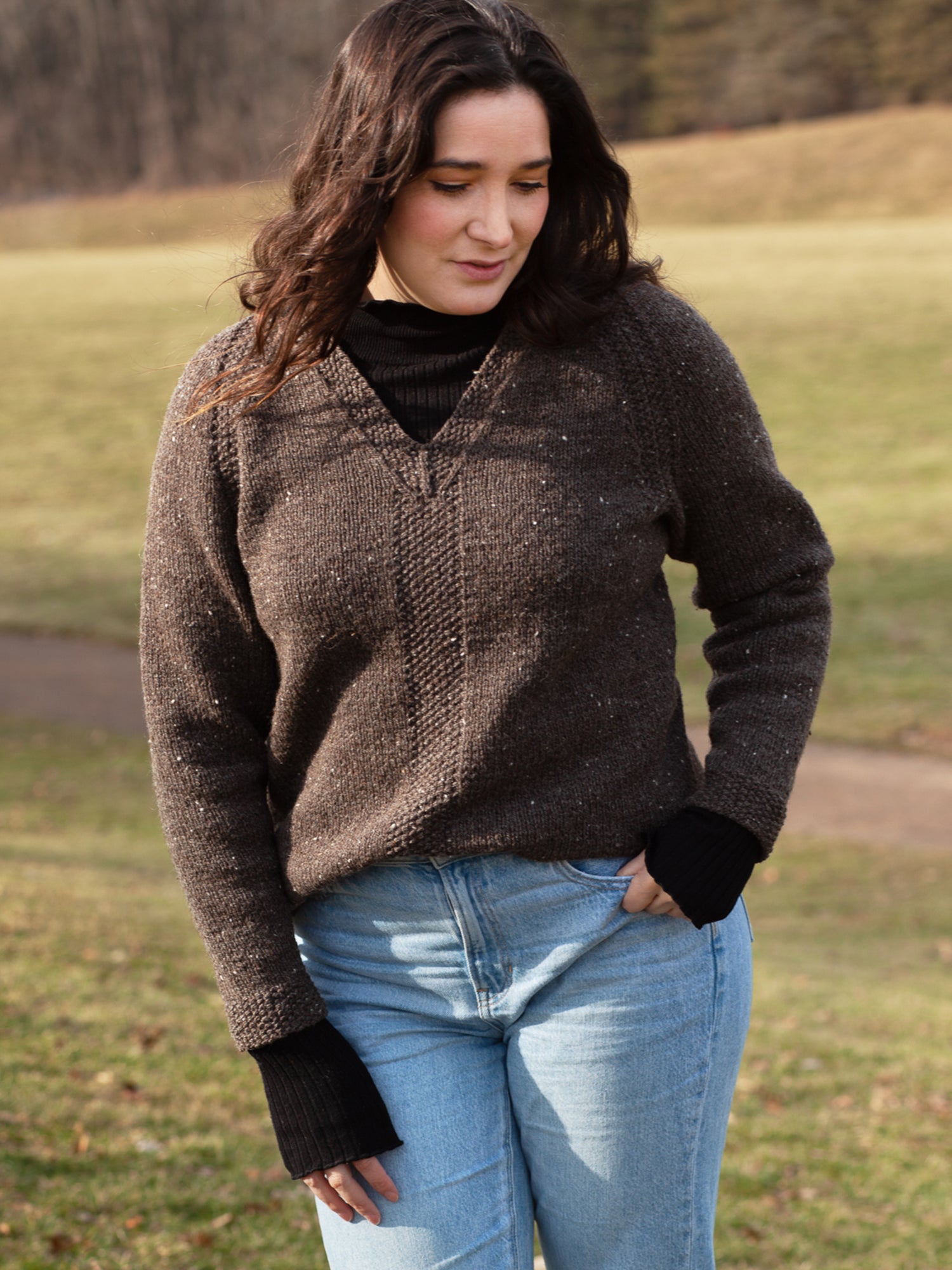 Rough Edges Pullover by Anne Hanson <br/><small>Featured Festivus Pattern</small>