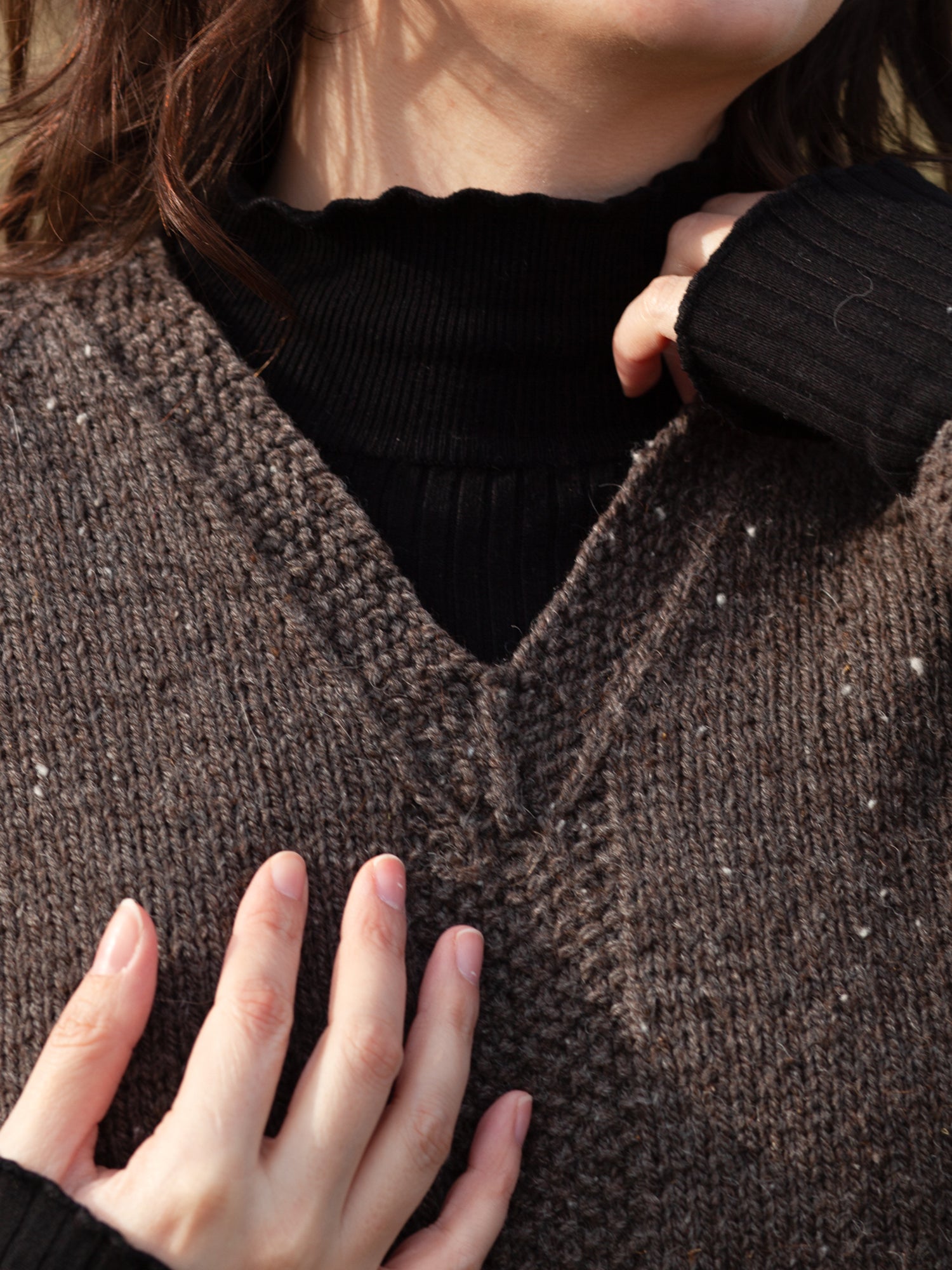 Rough Edges Pullover by Anne Hanson <br/><small>Featured Festivus Pattern</small>