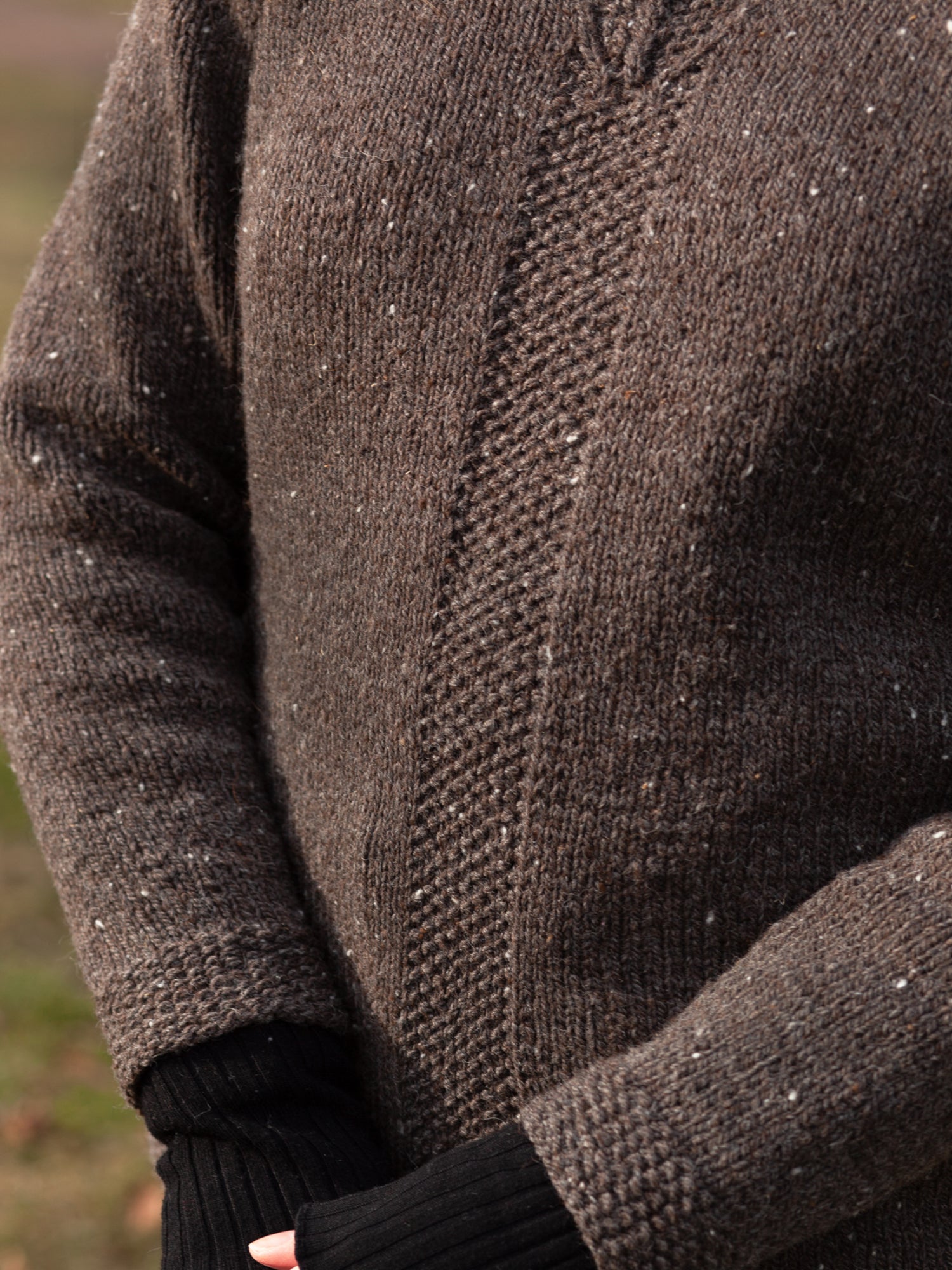 Rough Edges Pullover by Anne Hanson <br/><small>Featured Festivus Pattern</small>